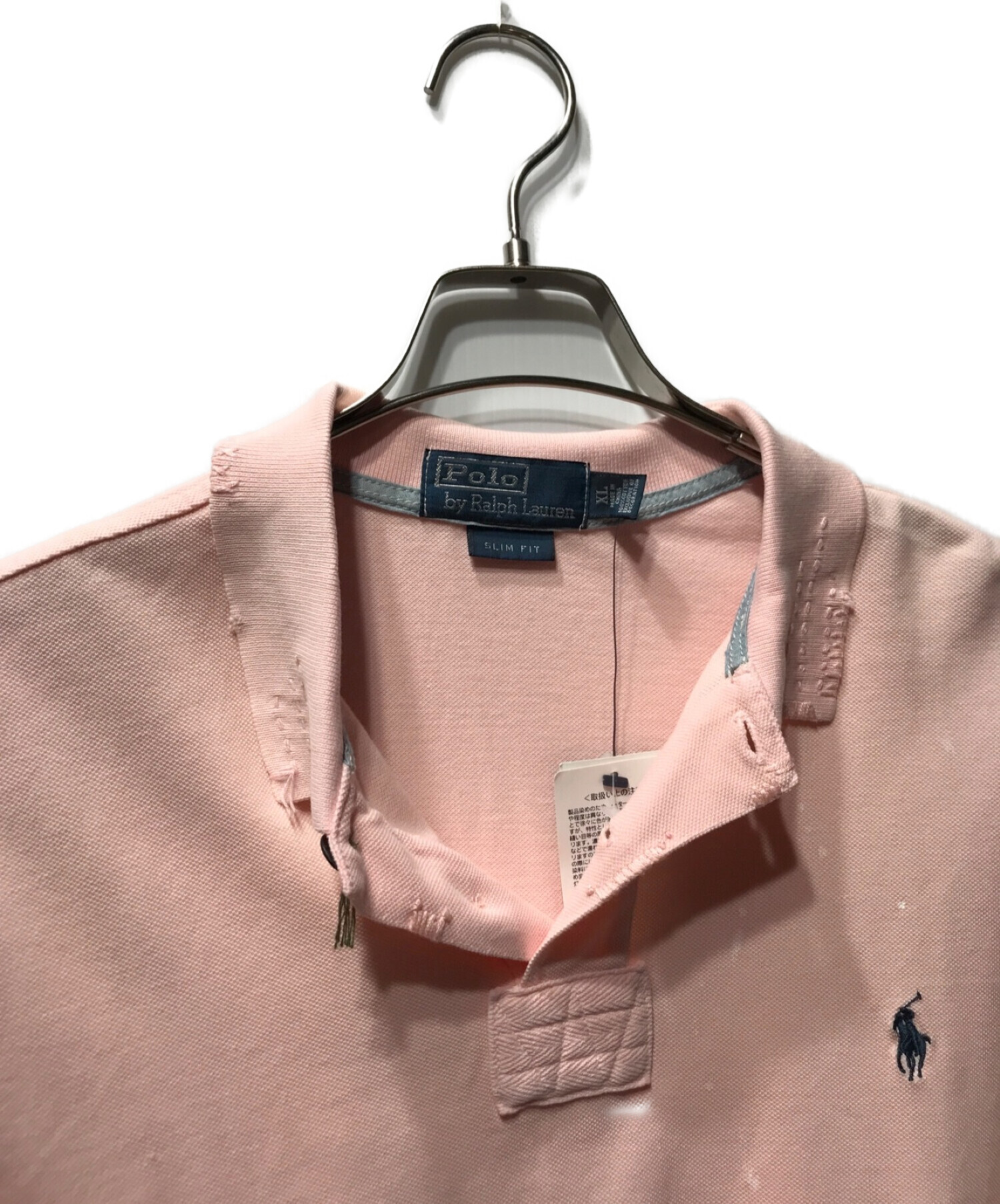 POLO RALPH LAUREN (ポロ・ラルフローレン) ポロシャツ ピンク サイズ:XL 未使用品