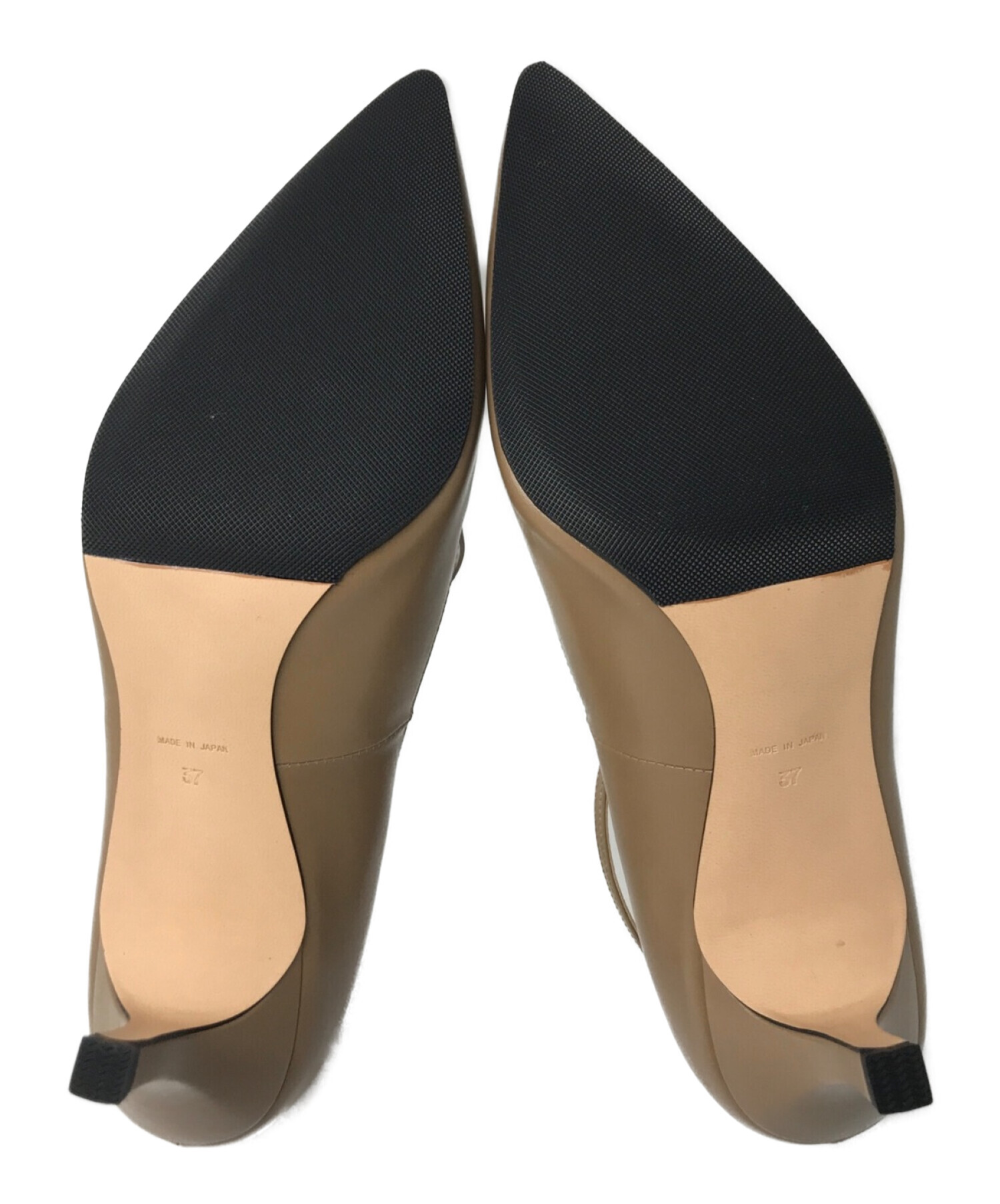 中古・古着通販】CLANE (クラネ) MIX LINE PUMPS ヒールパンプス 