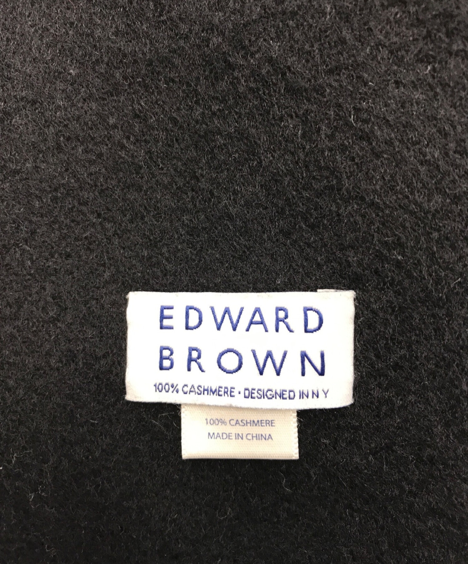 中古・古着通販】EDWARD BROWN (エドワードブラウン) カシミヤマフラー