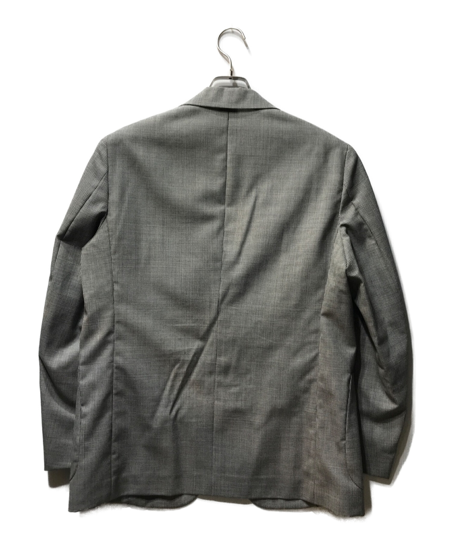 CARUSO (カルーゾ) 2B テーラードジャケット ホワイト×ブラック サイズ:50