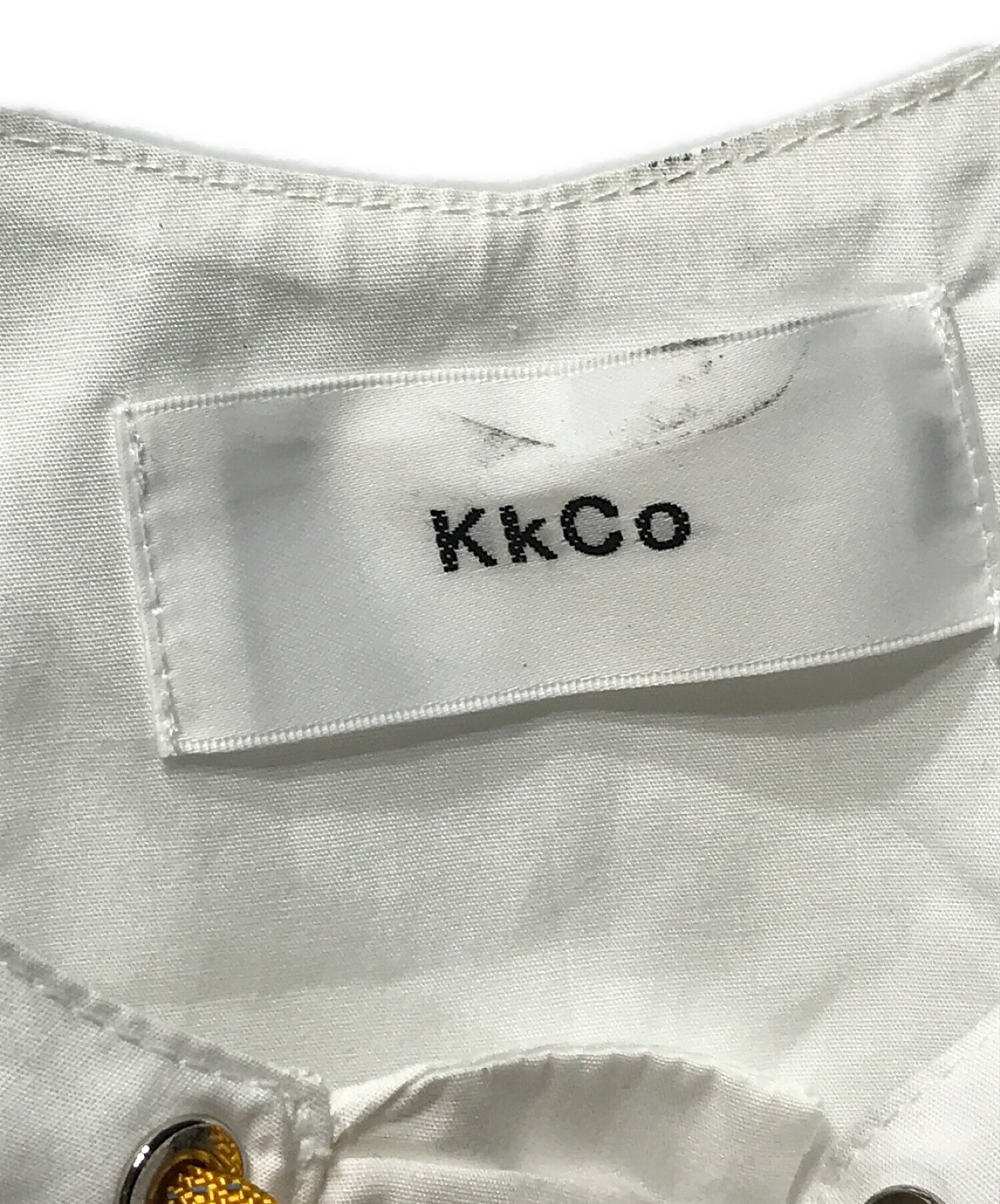 中古・古着通販】KkCo (ケーコー) 付け襟 ホワイト サイズ:-｜ブランド 