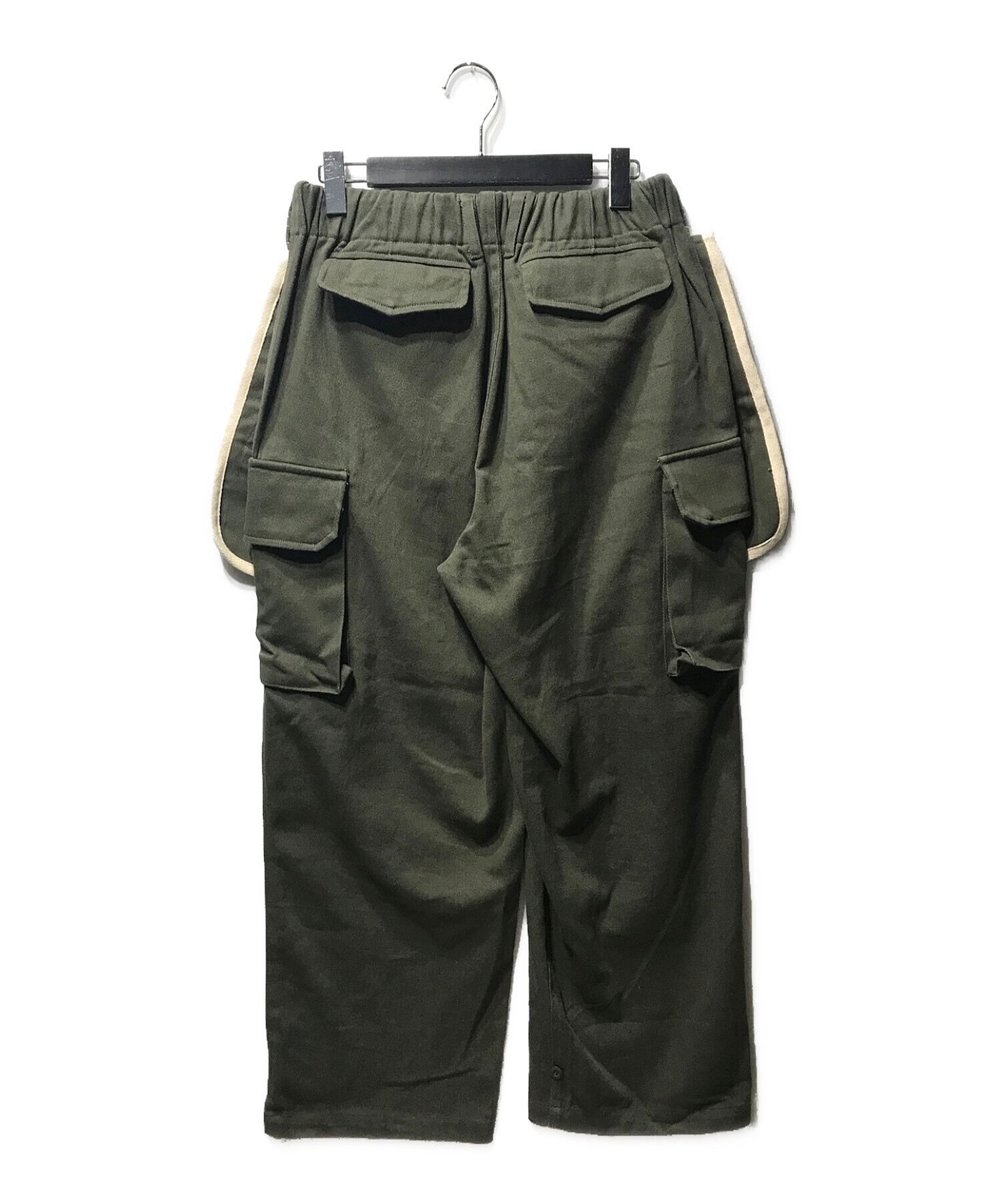 Ballsy.Brothers (ボールジーブラザーズ) military Deformation M47 Pants ミリタリー  ディフォーメーション パンツ グリーン サイズ:L