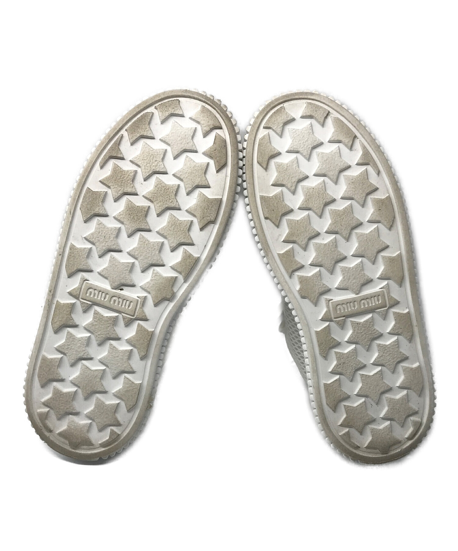 中古・古着通販】MIU MIU (ミュウミュウ) メッシュ フラット 