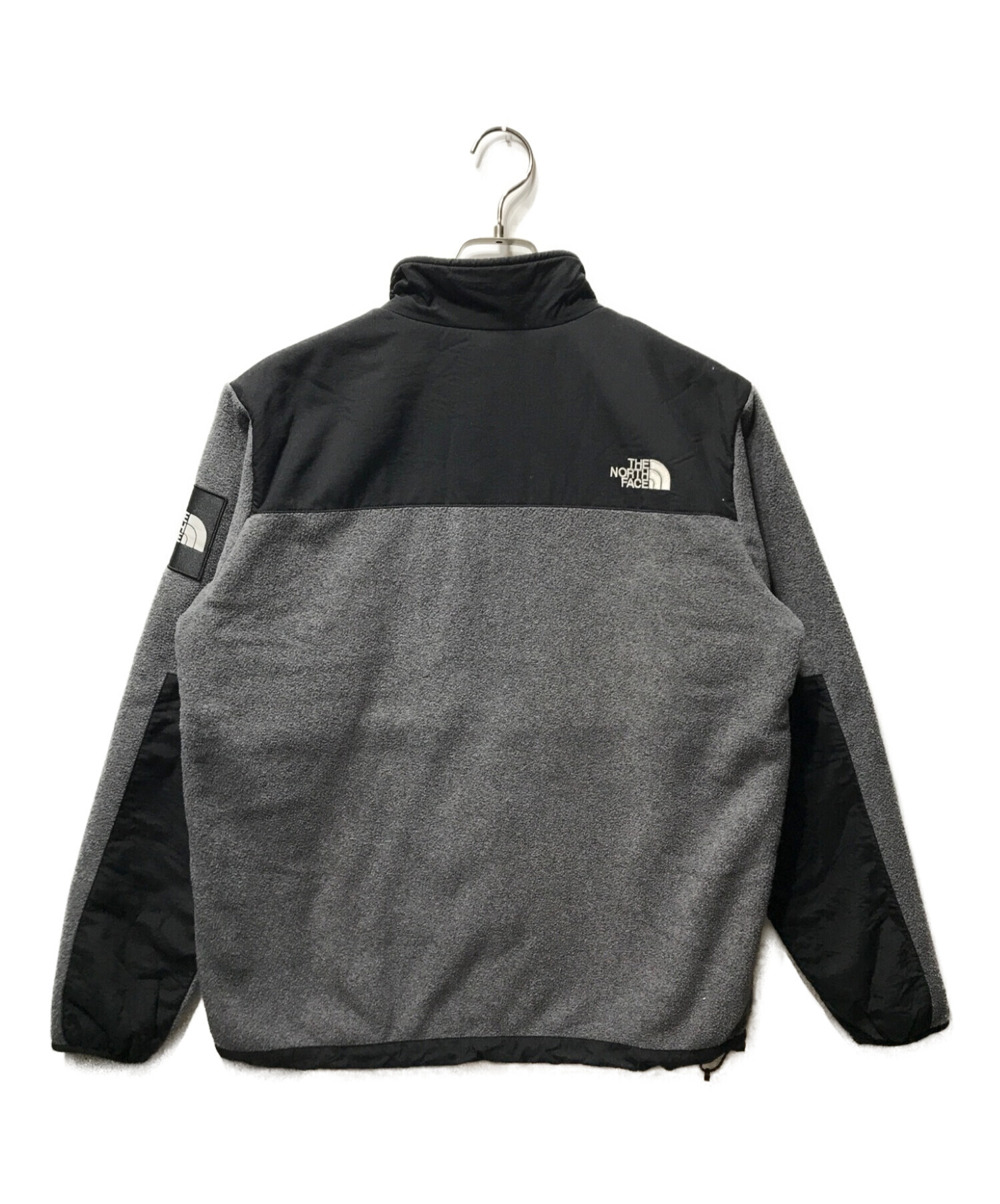 ノースフェイス フリース デナリ パンツ グレー XL 美品 ロゴ TNF