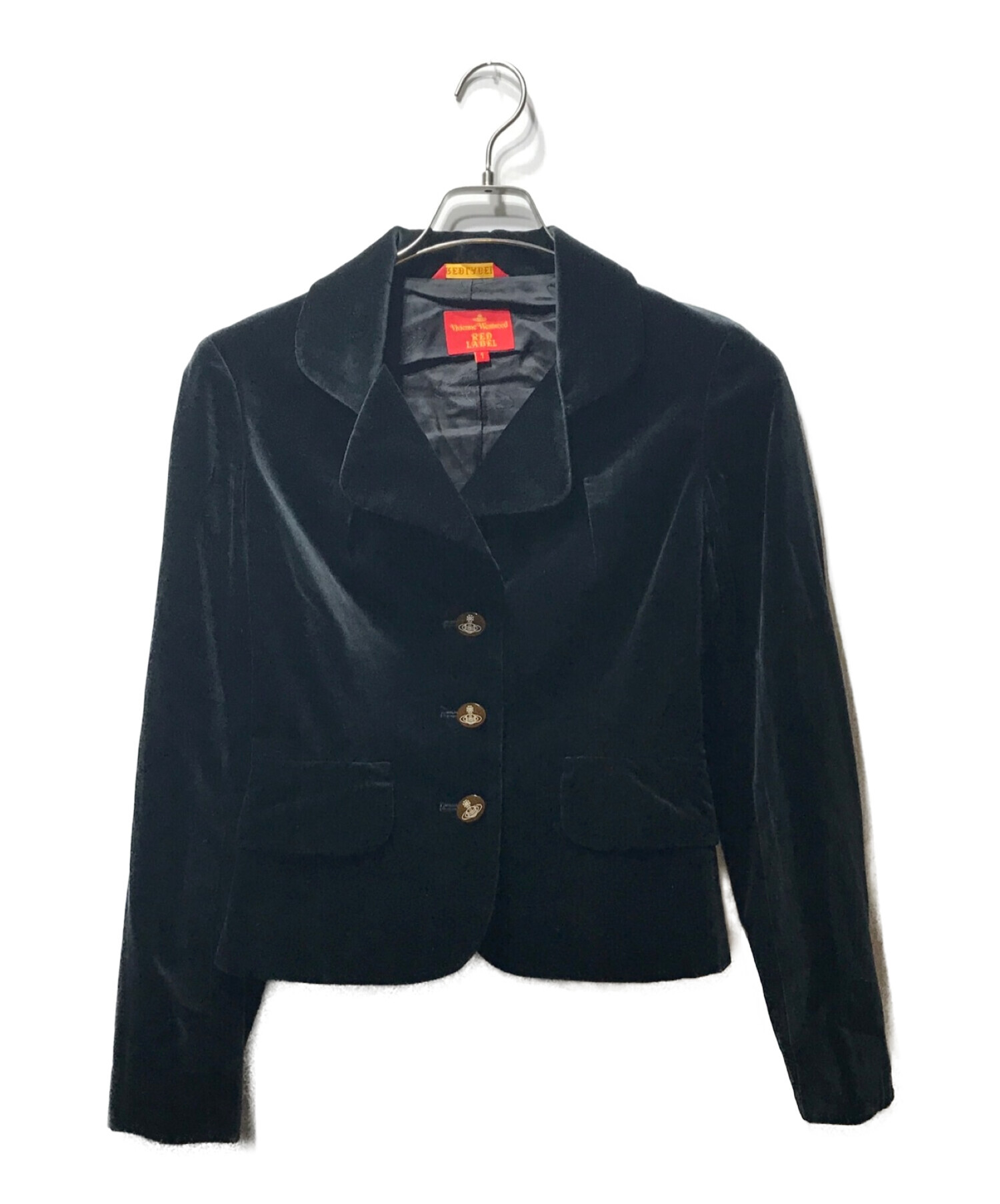 Vivienne Westwood (ヴィヴィアンウエストウッド) ジャケット ブラック サイズ:1