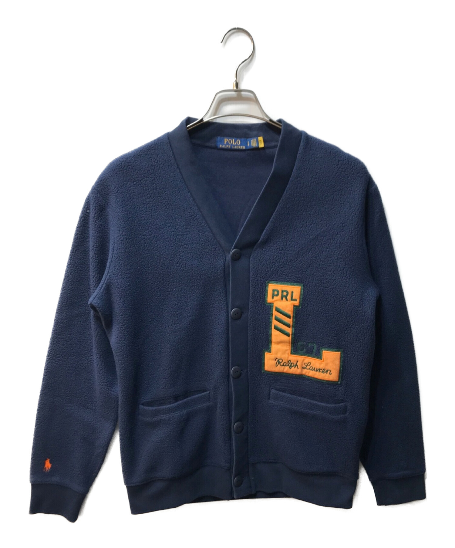 Polo by Ralph Lauren レタードカーディガン Sサイズ