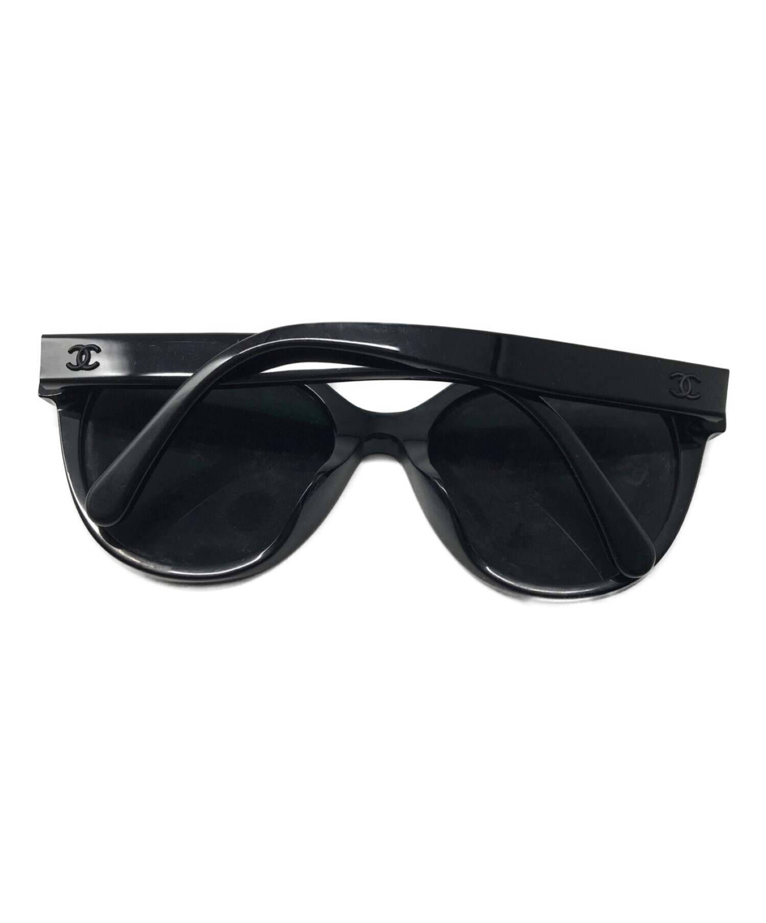 中古・古着通販】CHANEL (シャネル) ボストンサングラス ブラック 