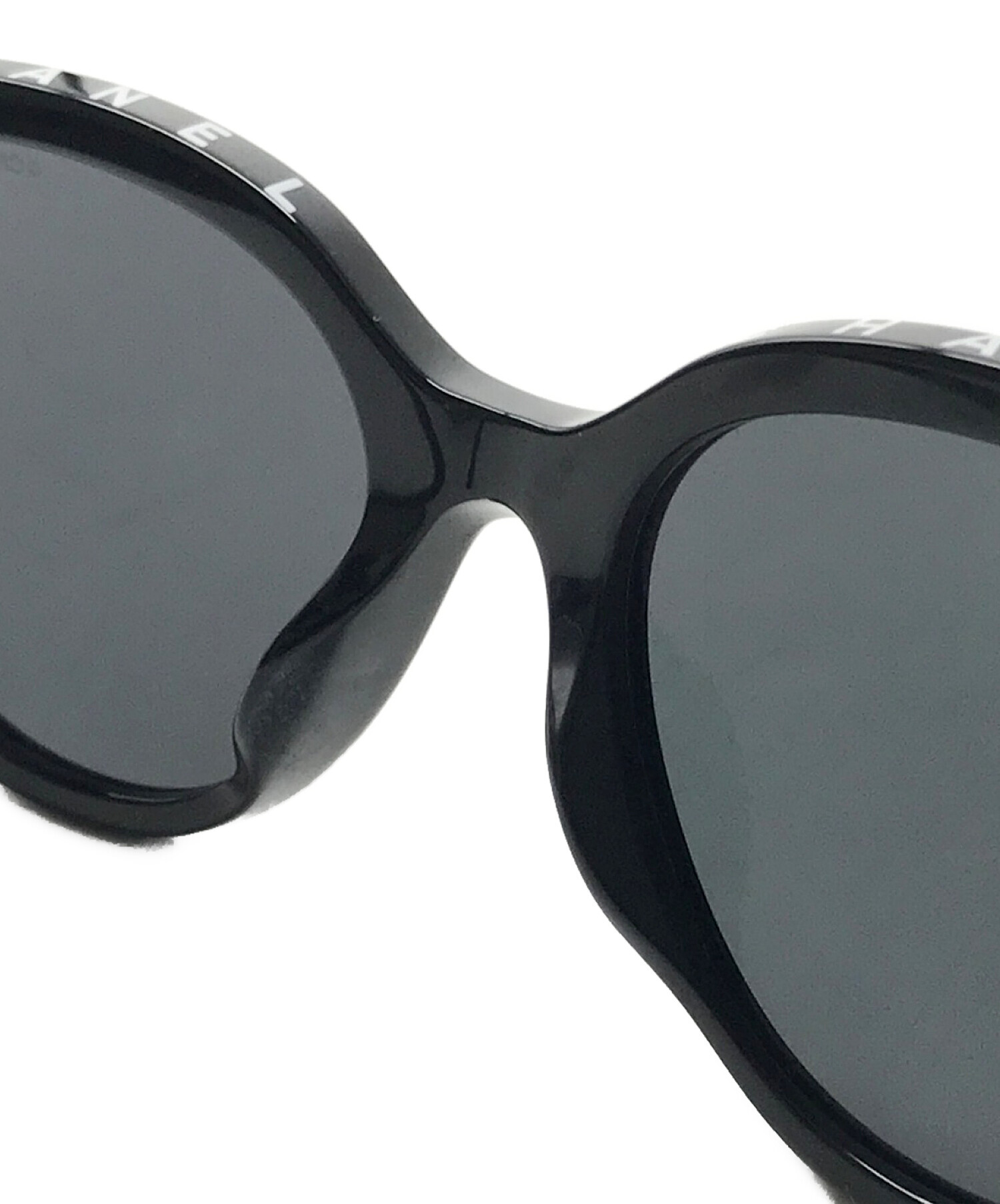 中古・古着通販】CHANEL (シャネル) ボストンサングラス ブラック 
