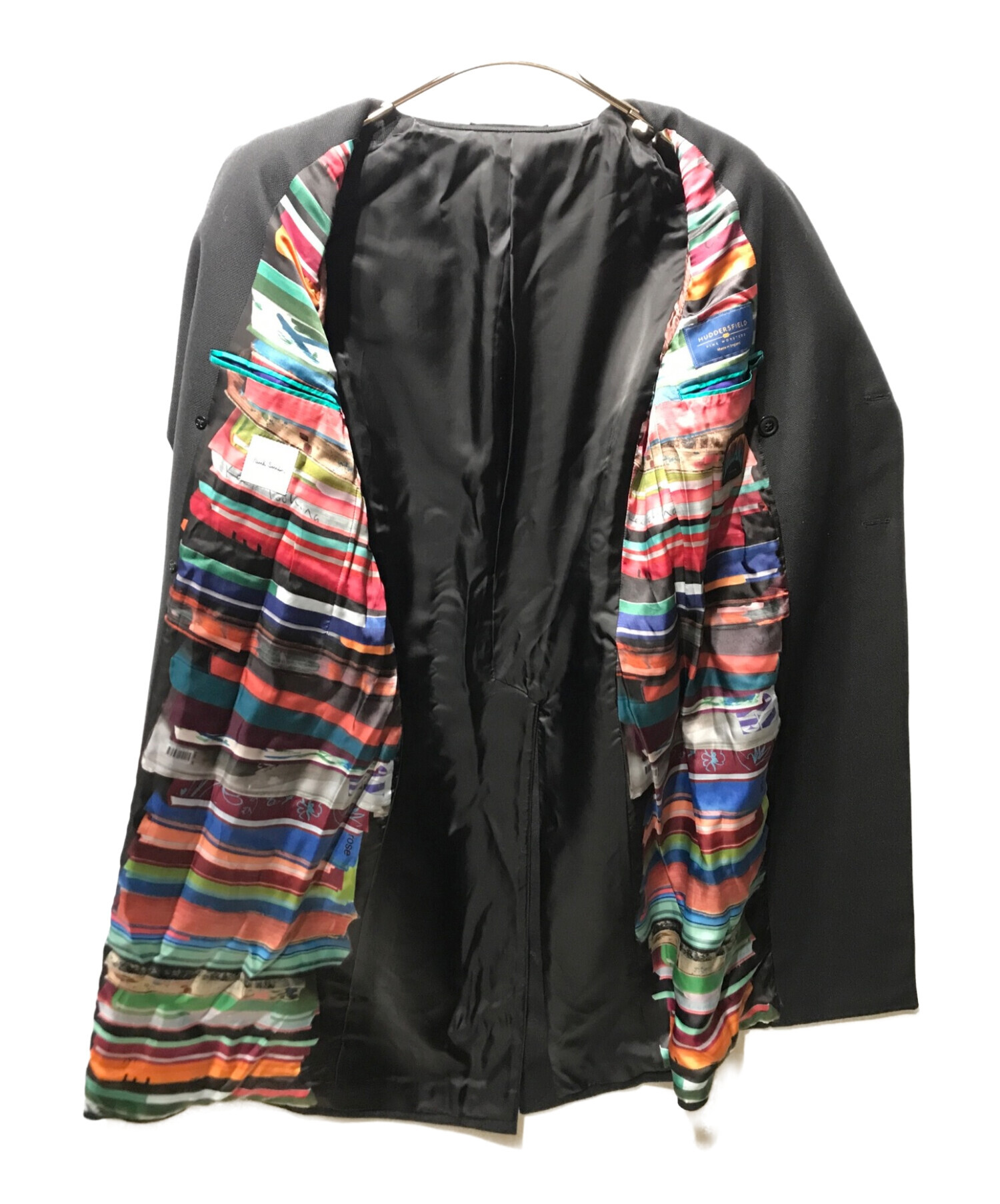 中古・古着通販】PAUL SMITH (ポールスミス) 袖レザーダブルブレスト  