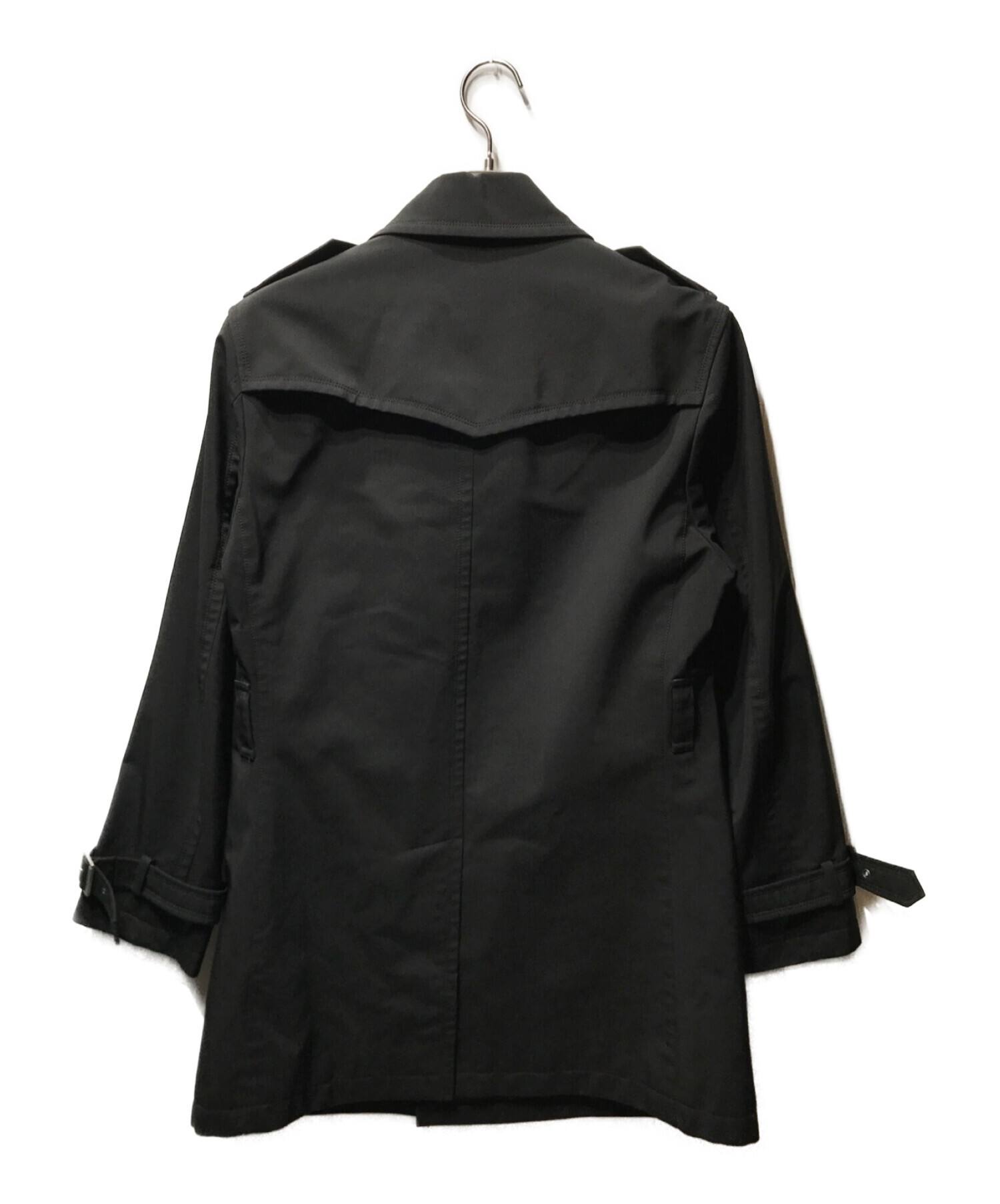 バーバリー メンズ コート ブラック M バーバリー BURBERRY トレンチ 