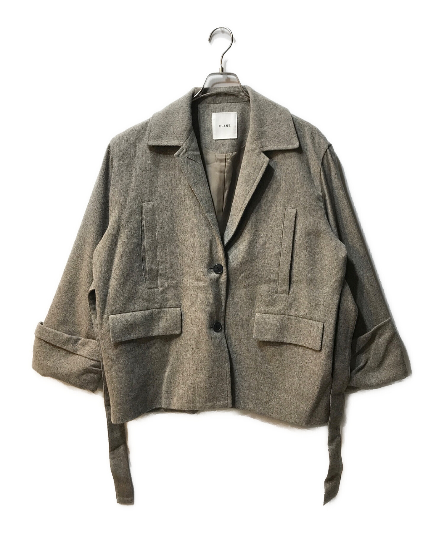 中古・古着通販】CLANE (クラネ) WIDE ROLL UP SLEEVE JACKET 13103 