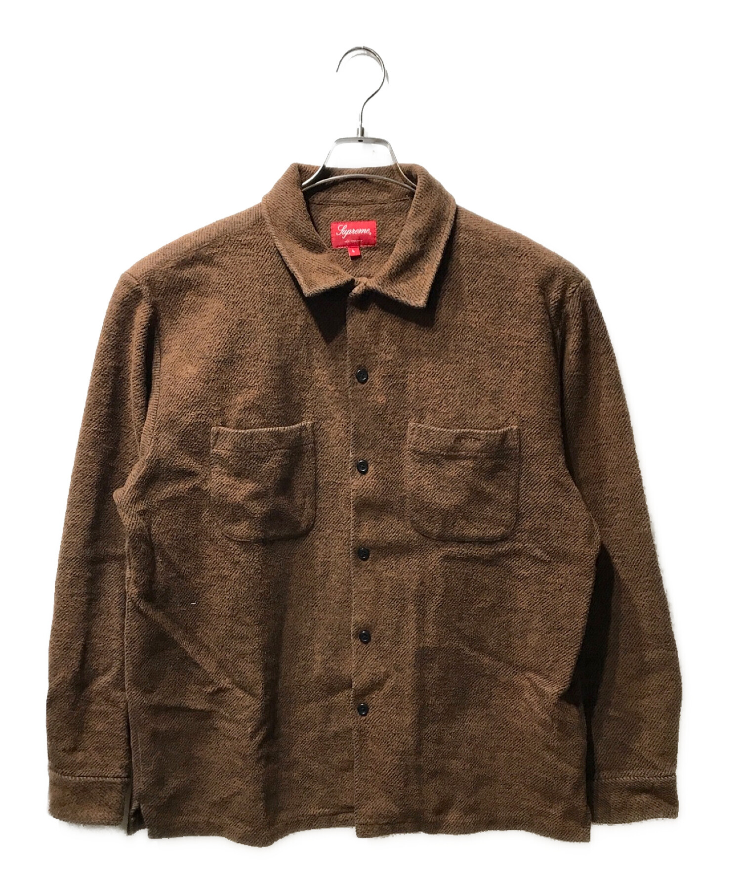 中古・古着通販】SUPREME (シュプリーム) brushed flannel twill shirt 