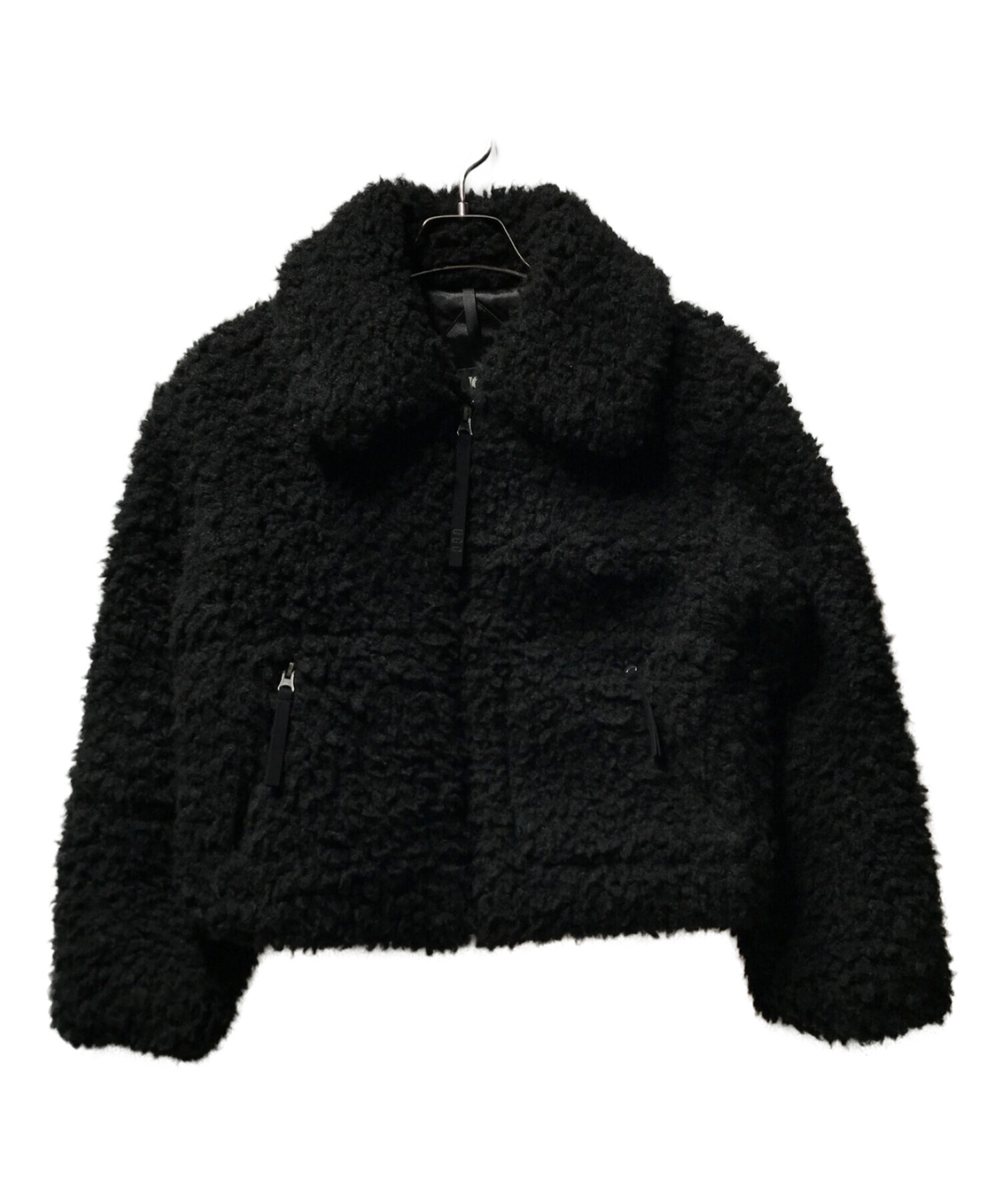 UGG (アグ) Maeve Sherpa Jacket 1120636 ボアジャケット ブラック サイズ:XS