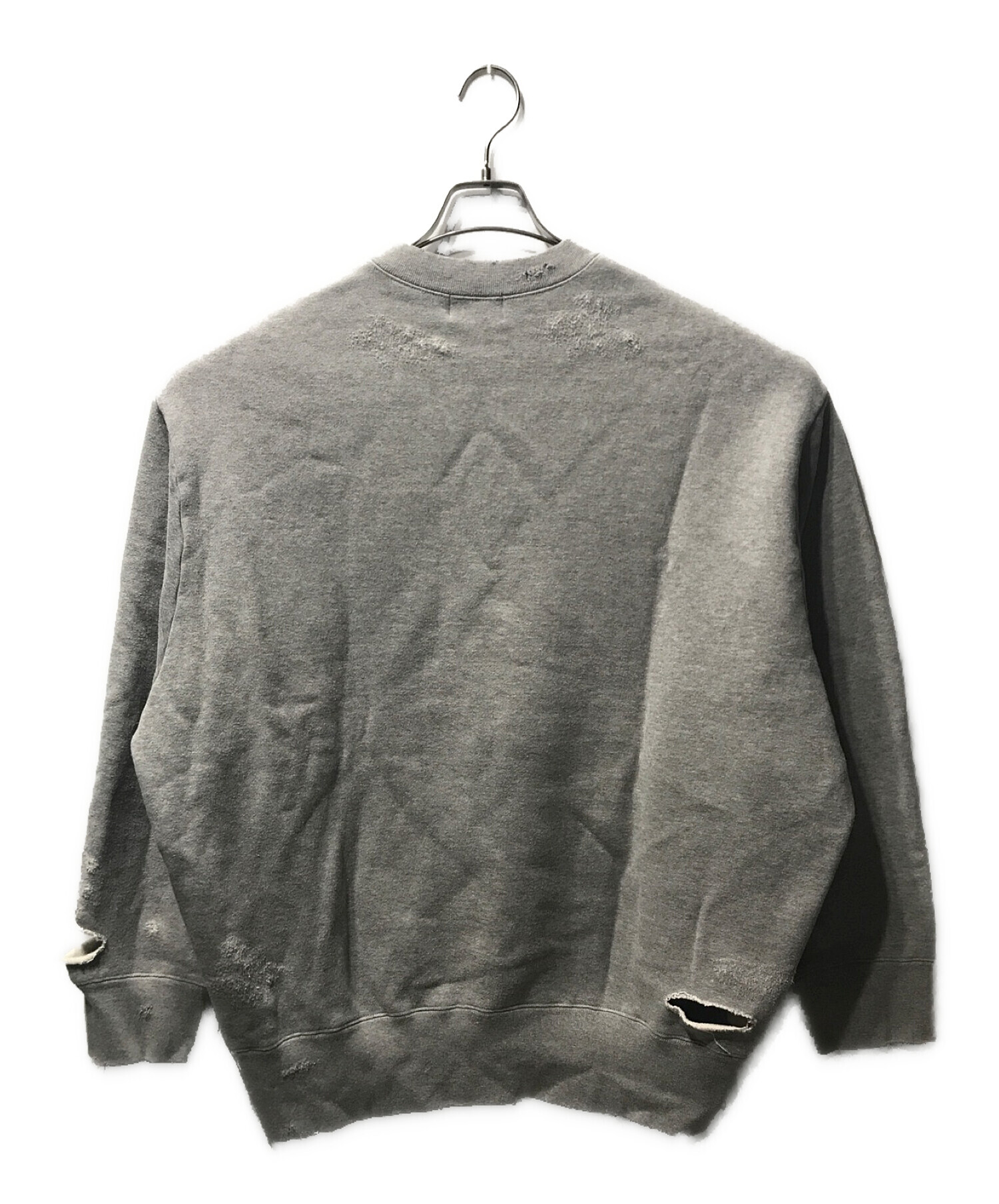 中古・古着通販】KOLOR (カラー) ダメージ加工スウェット 21WCM-T09206 