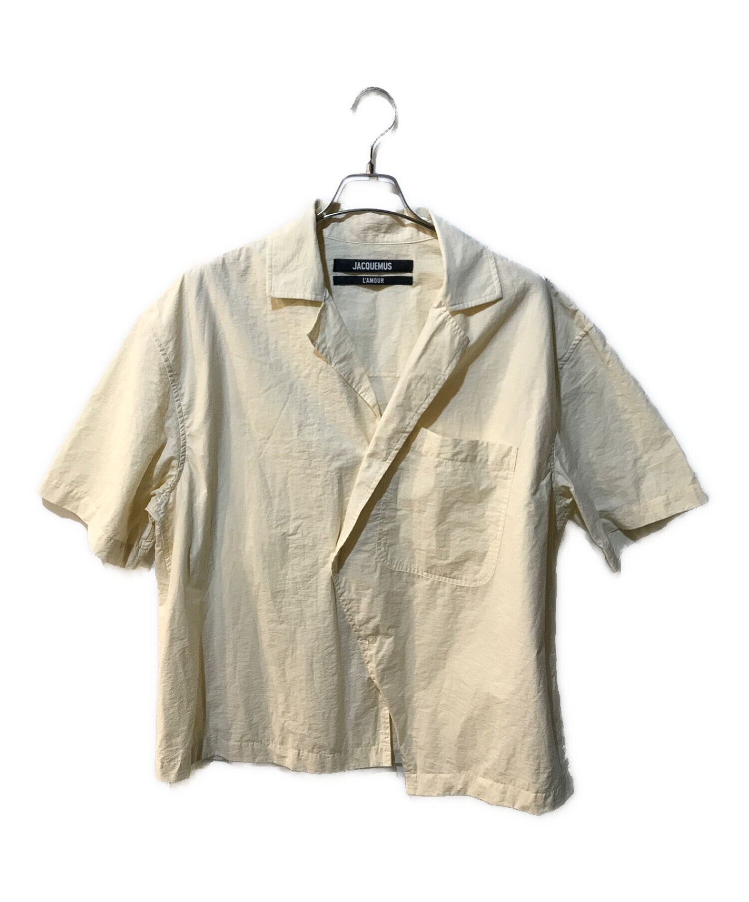 中古・古着通販】jacquemus (ジャックムス) オープンカラーシャツ 
