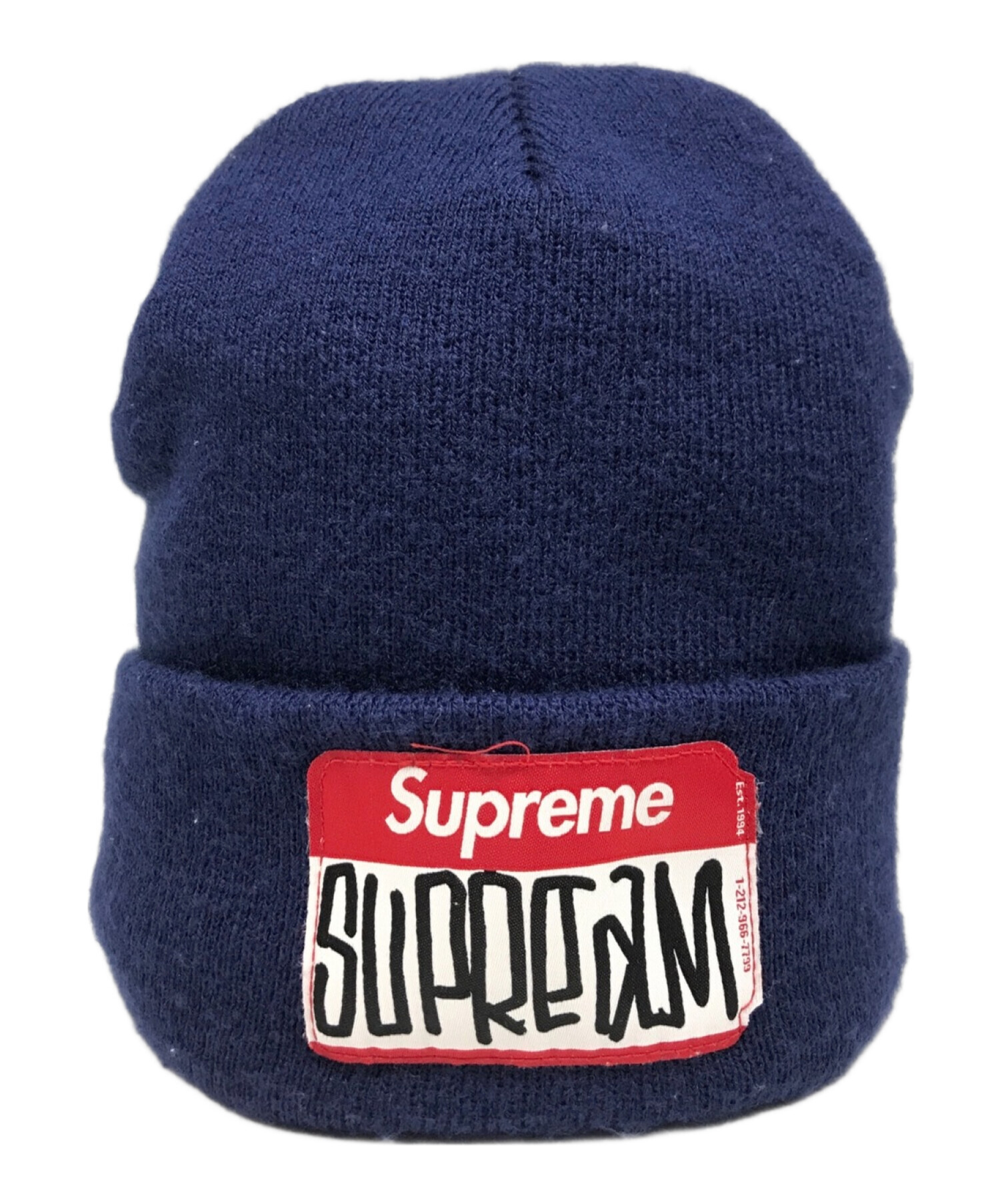 中古・古着通販】SUPREME (シュプリーム) GONZ NAMETAG BEANIE 