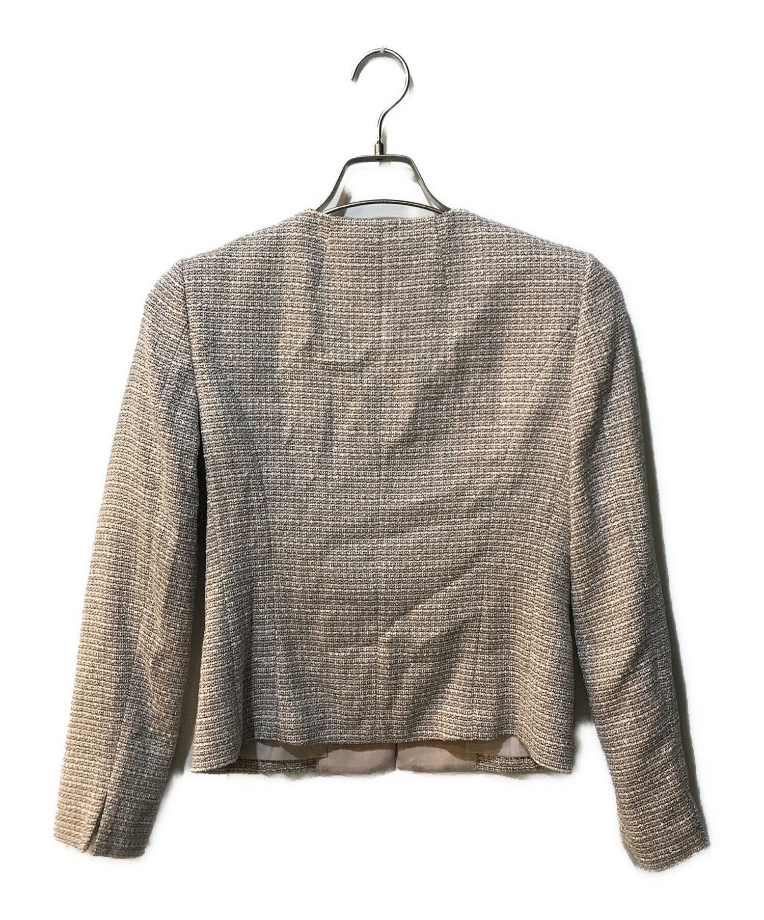 【新品】Reflect ノーブルツィードセットアップ 春SALEフォーマル／入卒／ママスーツ】ノーブルツィードジャケット