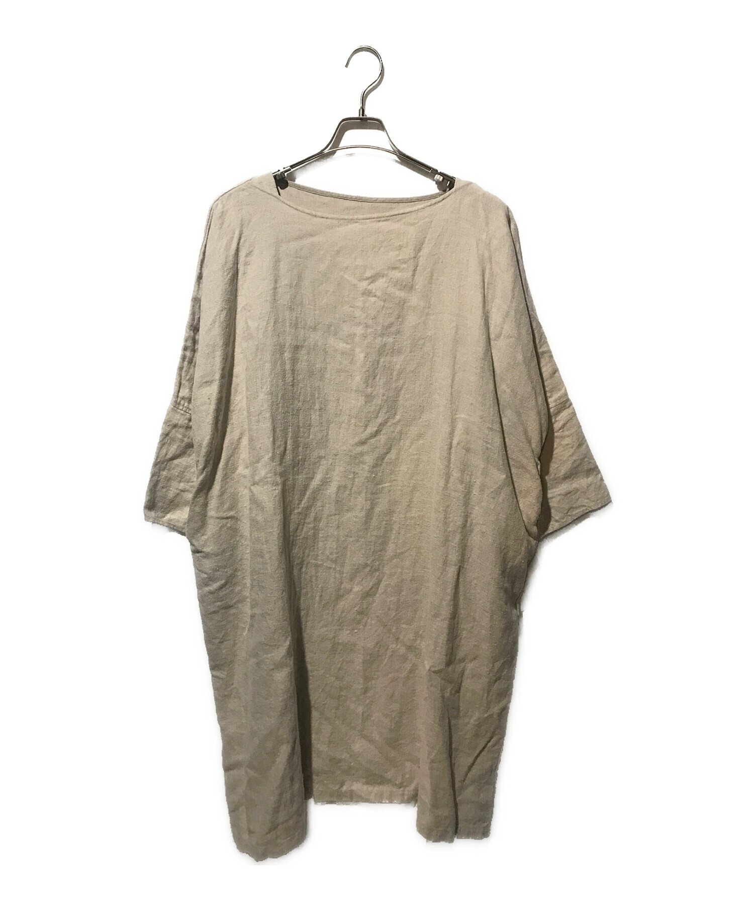 中古・古着通販】nest Robe (ネストローブ) 起毛リネンワンピース  