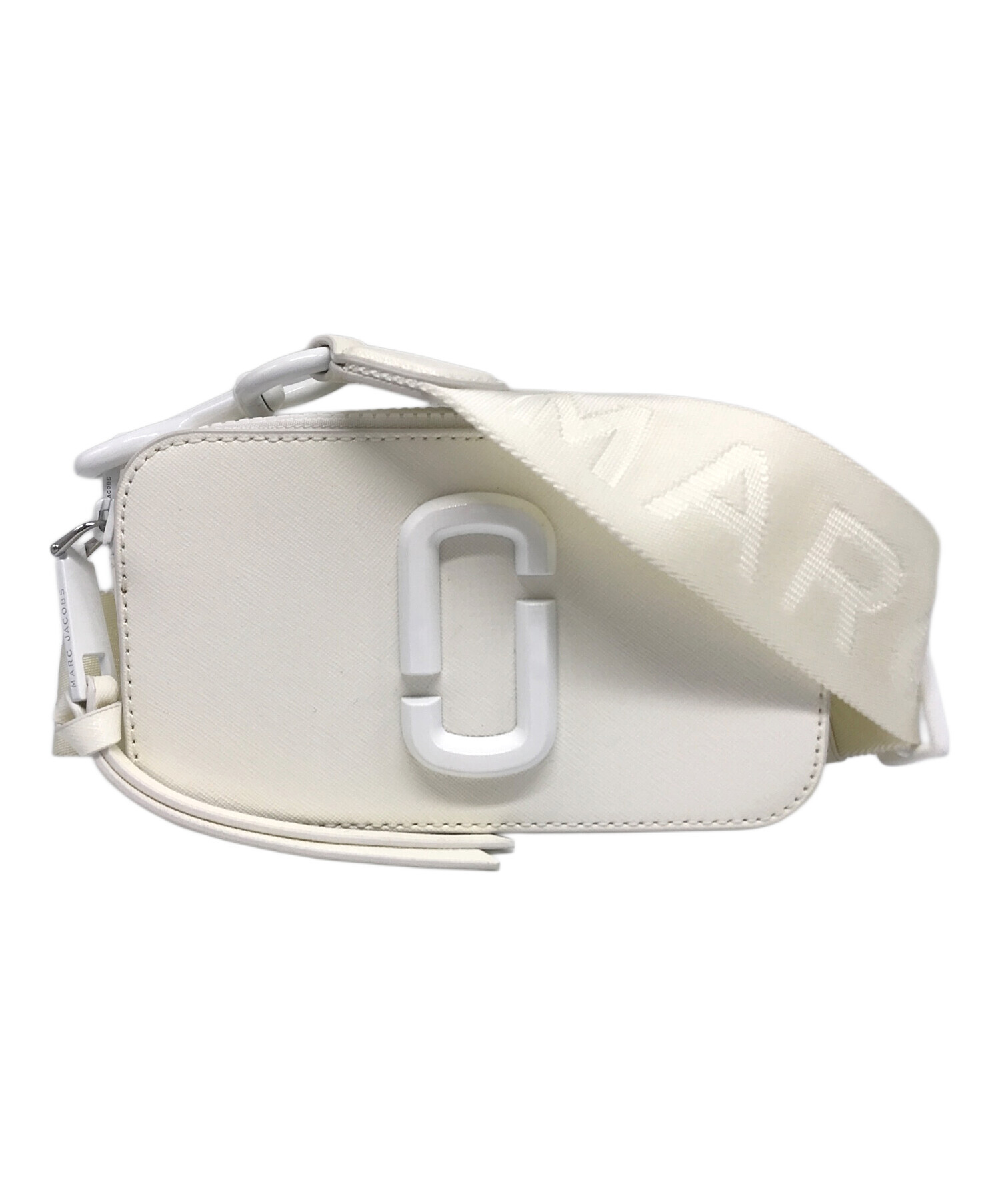 Marc Jacobs ホワイト ショルダーバッグ スマホショルダー マーク