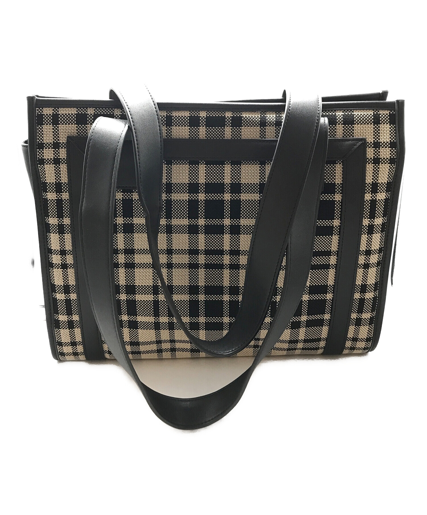 中古・古着通販】ADORE (アドーア) パストラルチェックBAG ブラック 