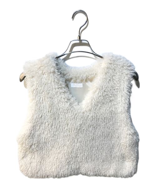 TOMORROWLAND 】Ballsey プードルファー ベスト36 BALLSEY(ボールジィ