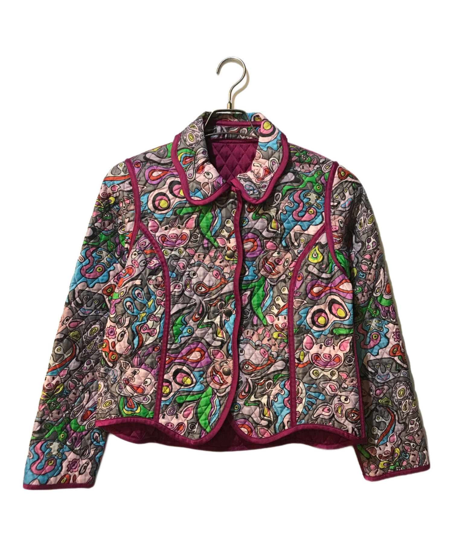 アルベロベロ　リバーシブルジャケット OLLEBOREBLA アルベロベロ ロングブルゾン ジャケット ダブル