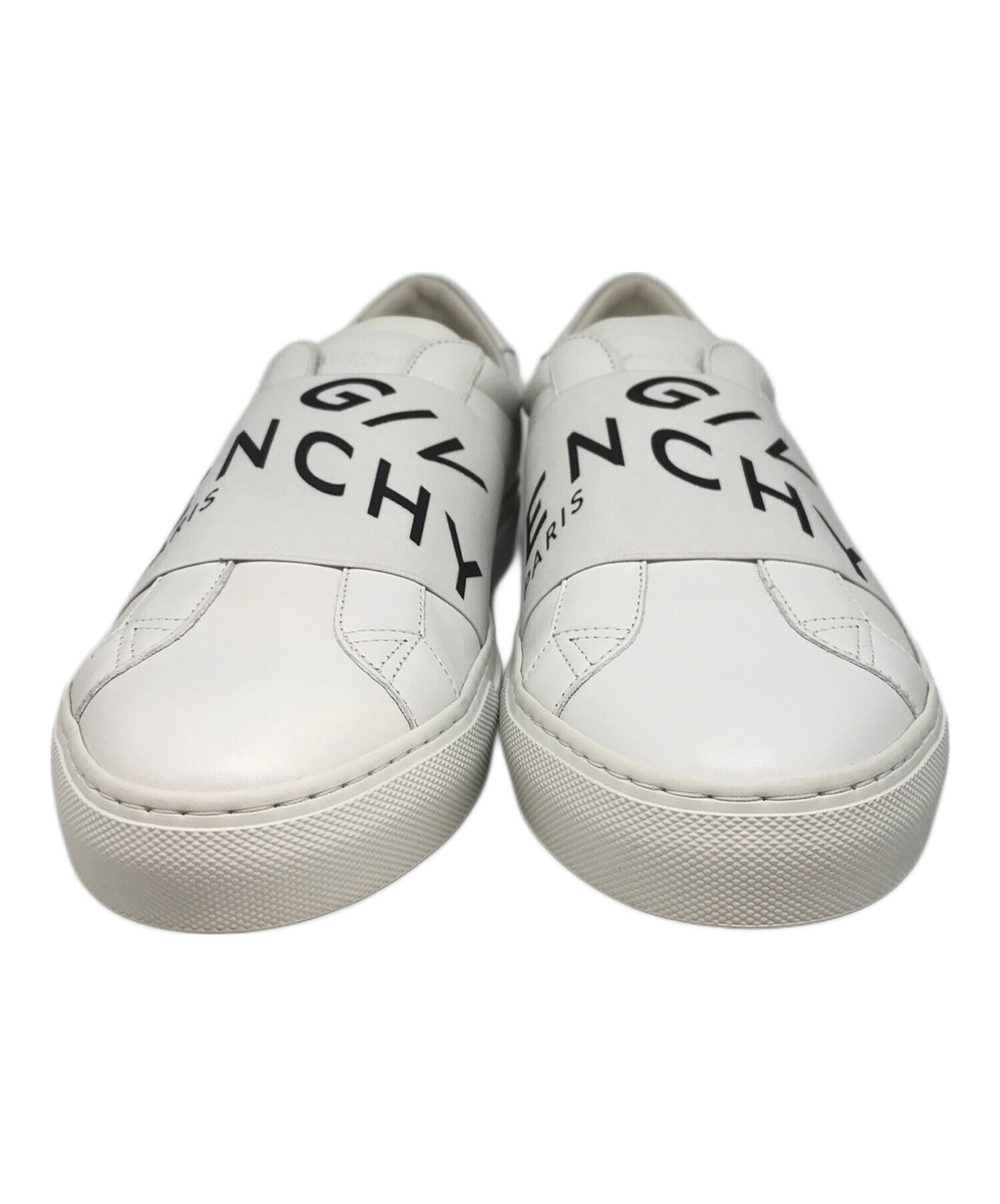 中古・古着通販】GIVENCHY (ジバンシィ) スリッポン ホワイト サイズ 