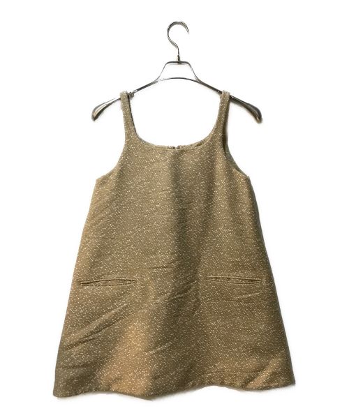 中古・古着通販】CLANE (クラネ) THIN STRAP A LINE TOPS ベージュ 