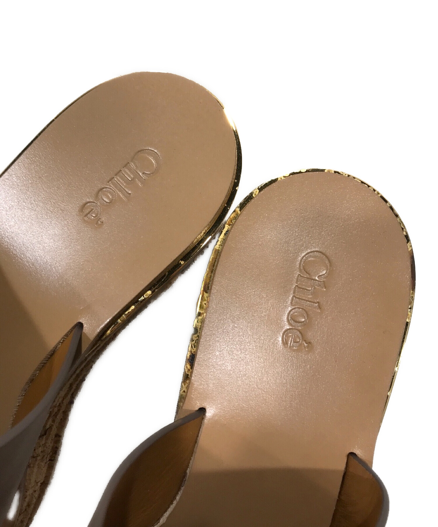 SeeByChloe / 美品 / ウェッジソールサンダル 新品 ウェッジソール seebychloe シーバイクロエ サンダル 38 - メルカリ