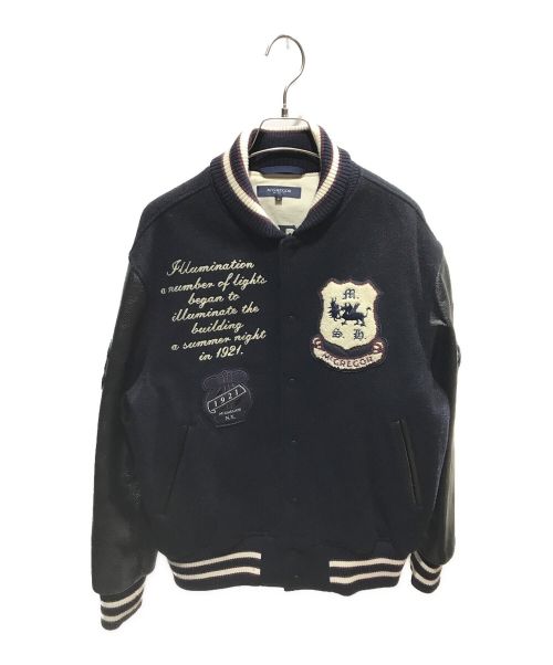 ビンテージマクレガースタジャンMcGREGOR 袖レザーXLサイズ