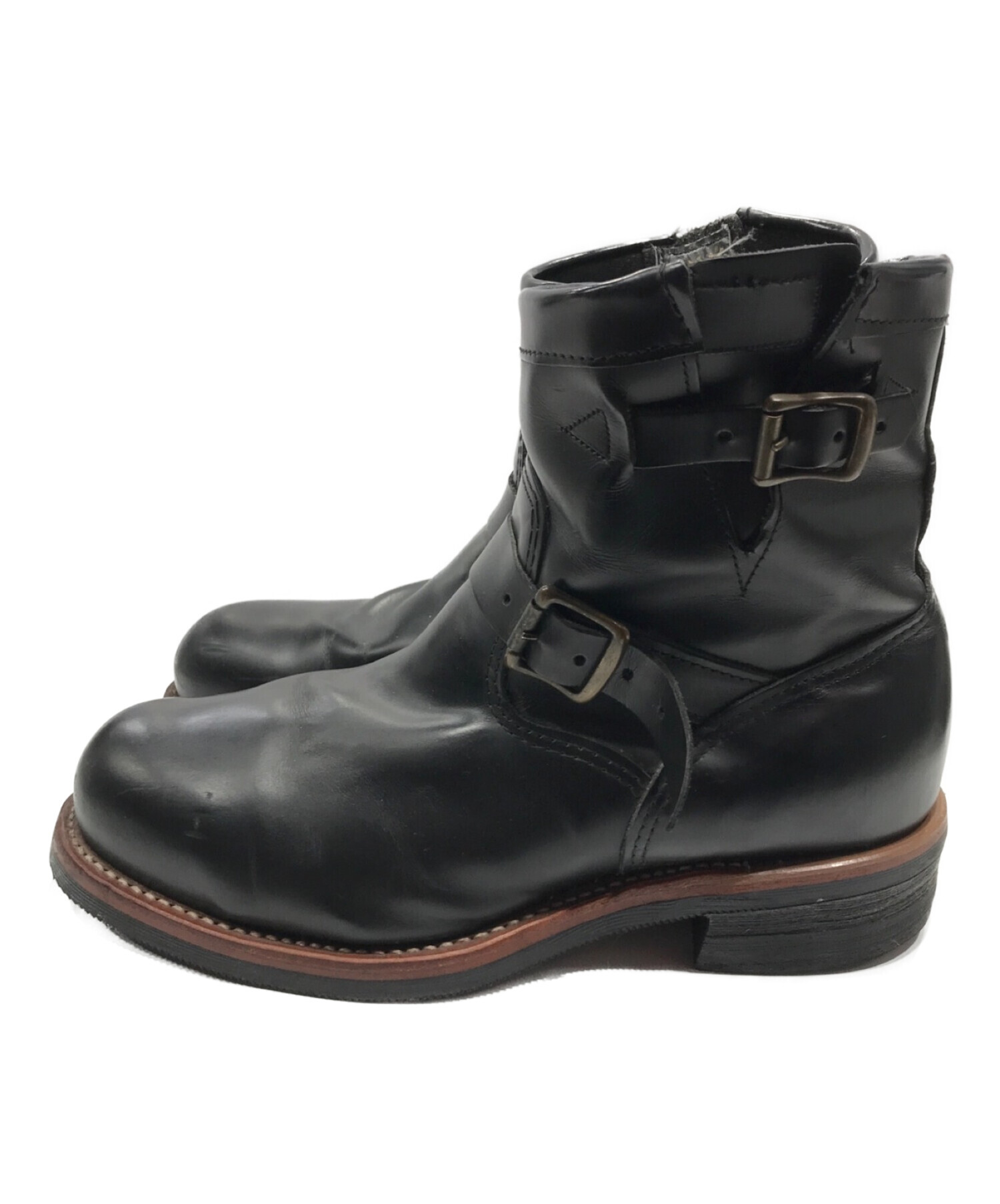 中古・古着通販】CHIPPEWA (チペワ) エンジニアブーツ ブラック サイズ 