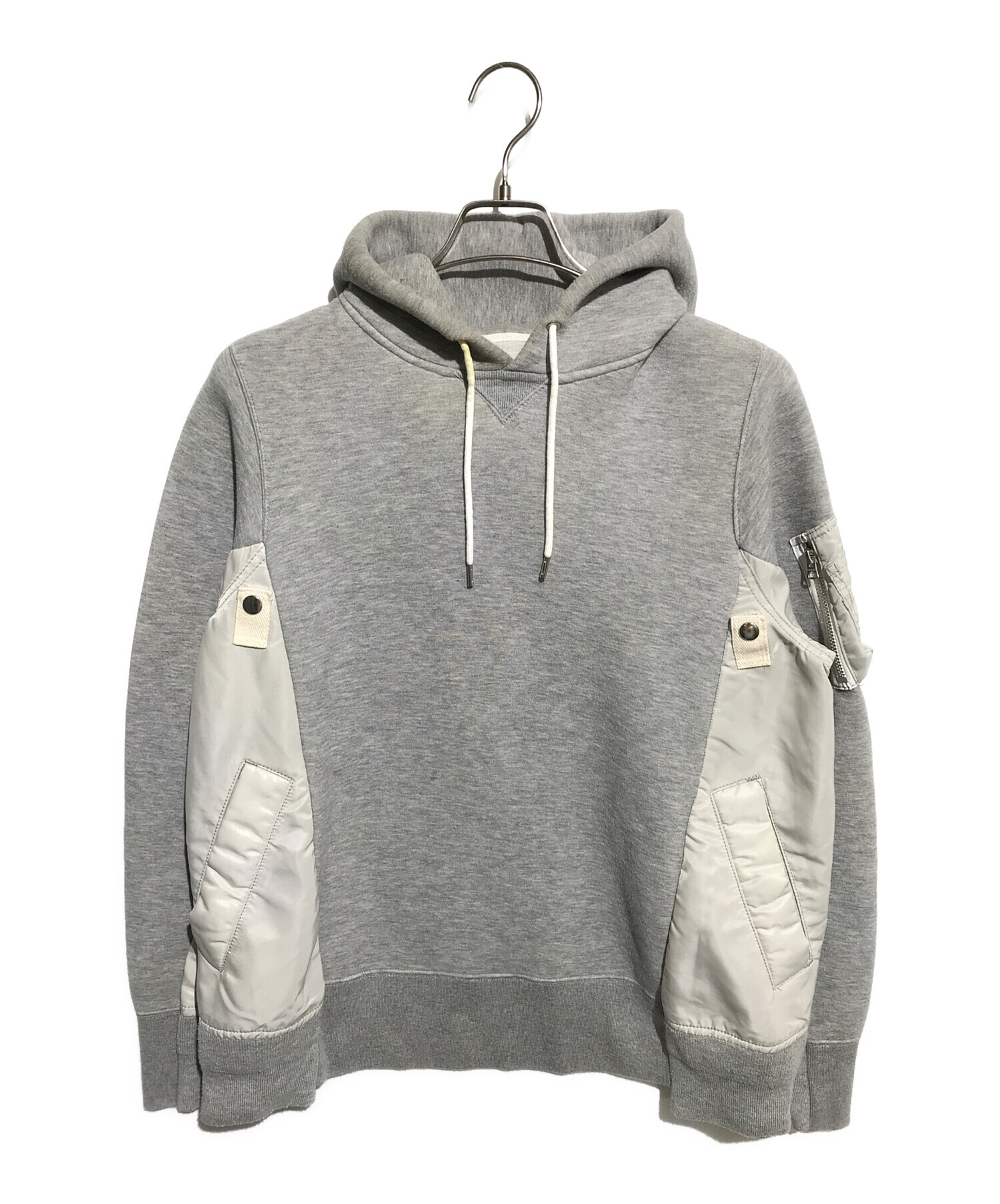 中古・古着通販】sacai (サカイ) Sponge Sweat MA-1 Hoodie 