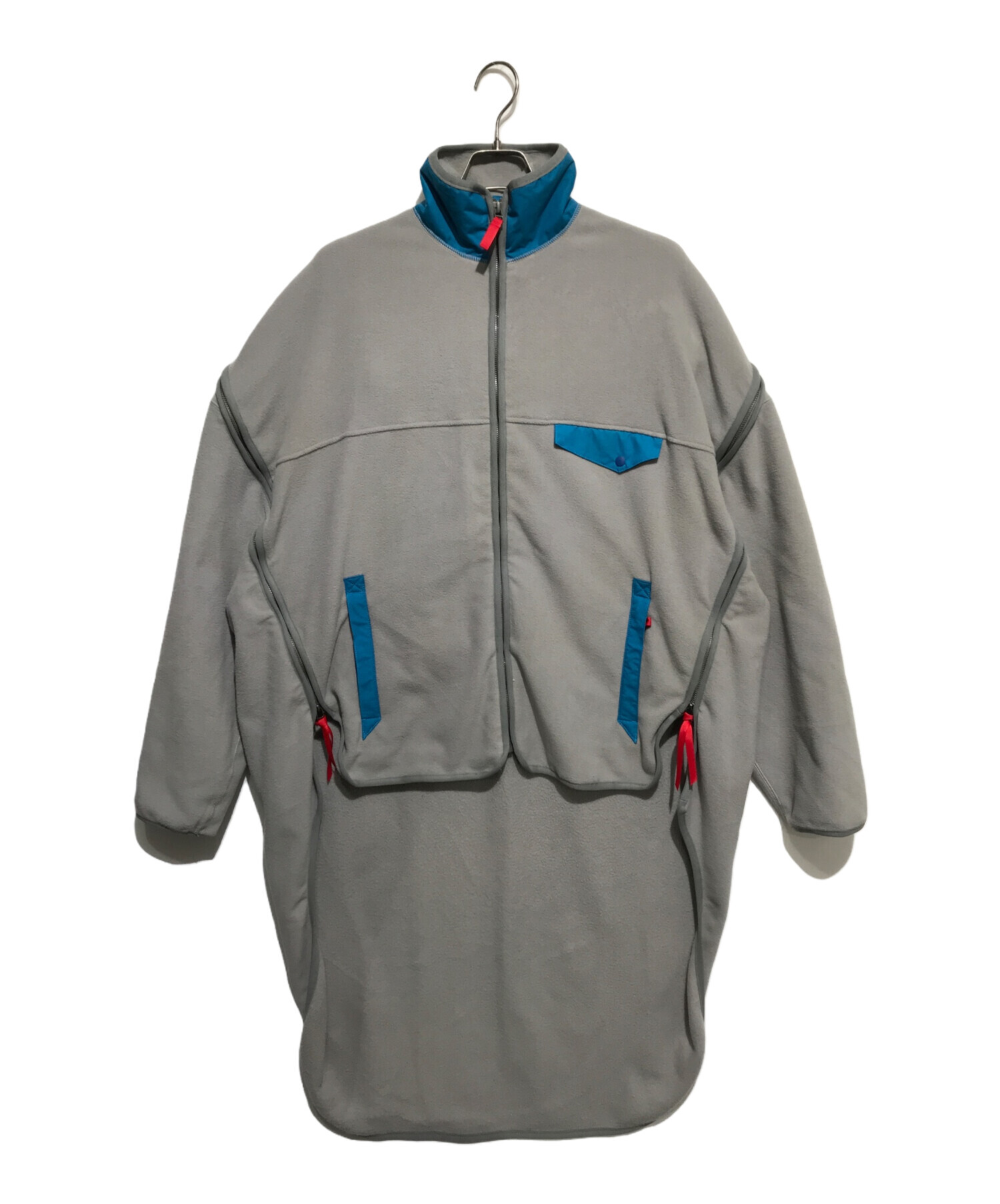 中古・古着通販】FACETASM (ファセッタズム) HIGH-LOW FLEECE ZIPPER 