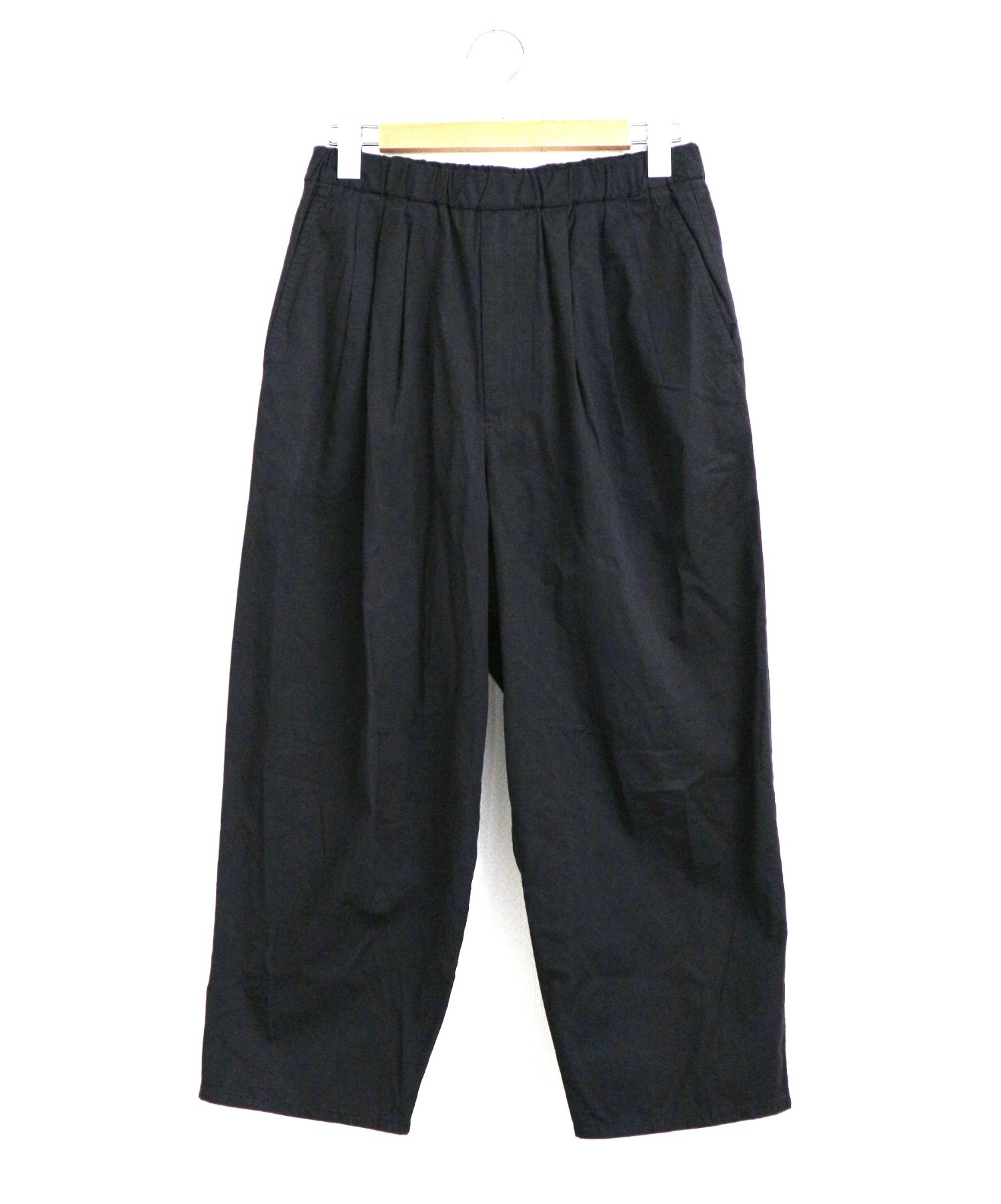 LAD MUSICIAN 3TUCK CROPPED WIDE PANTS