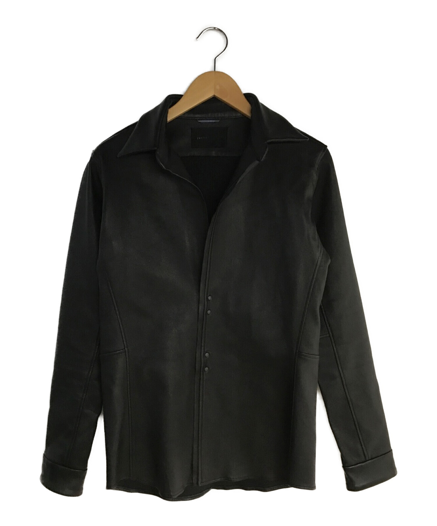 jun hashimoto leather jacket  m丈幅約64cm