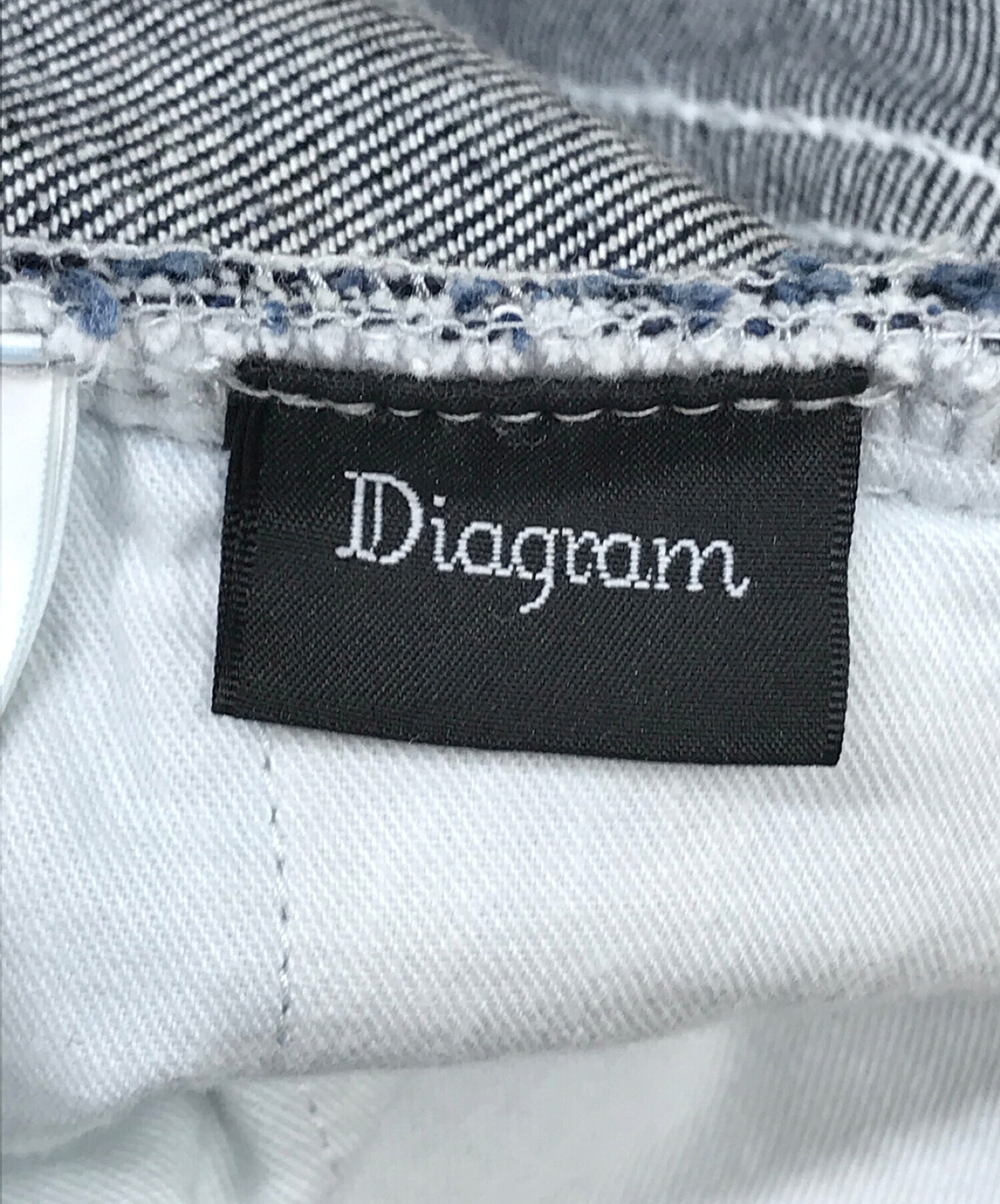 中古・古着通販】Diagram (ダイアグラム) ハイウエストフレア 