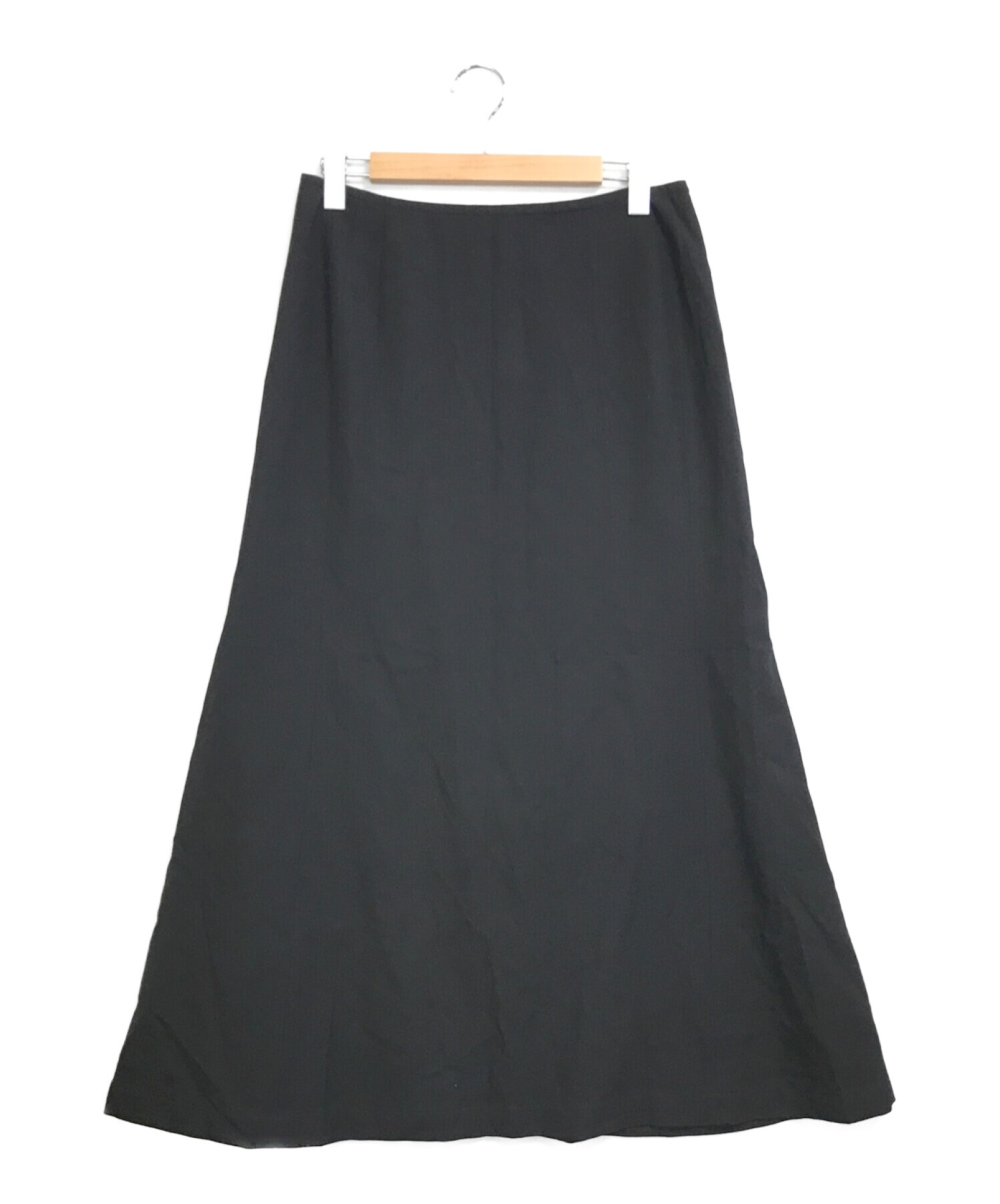 yohji yamamoto ブラックロングスカート