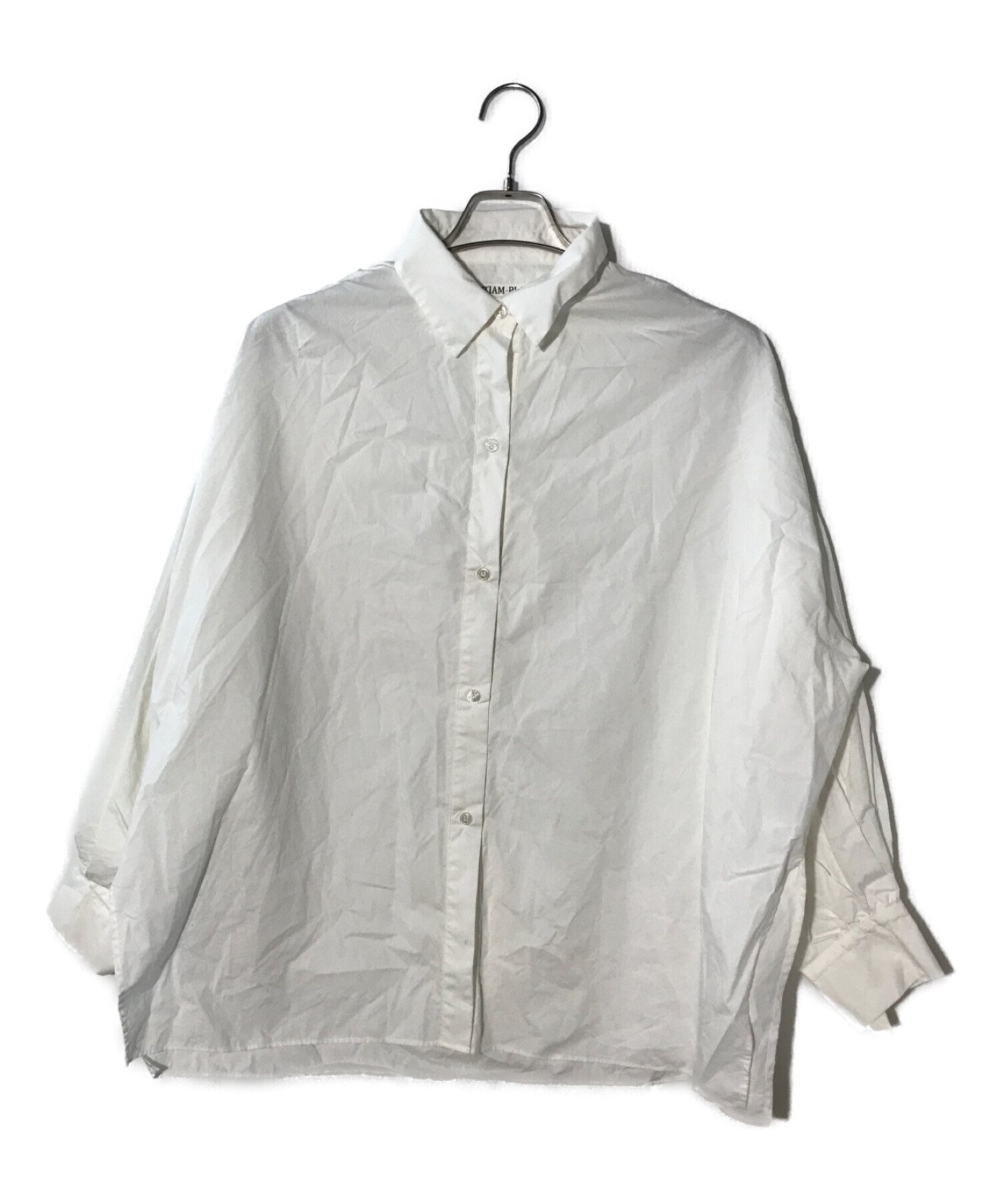 Plage (プラージュ) R’IAM ニュアンスパフスリーブシャツ ホワイト サイズ:FREE