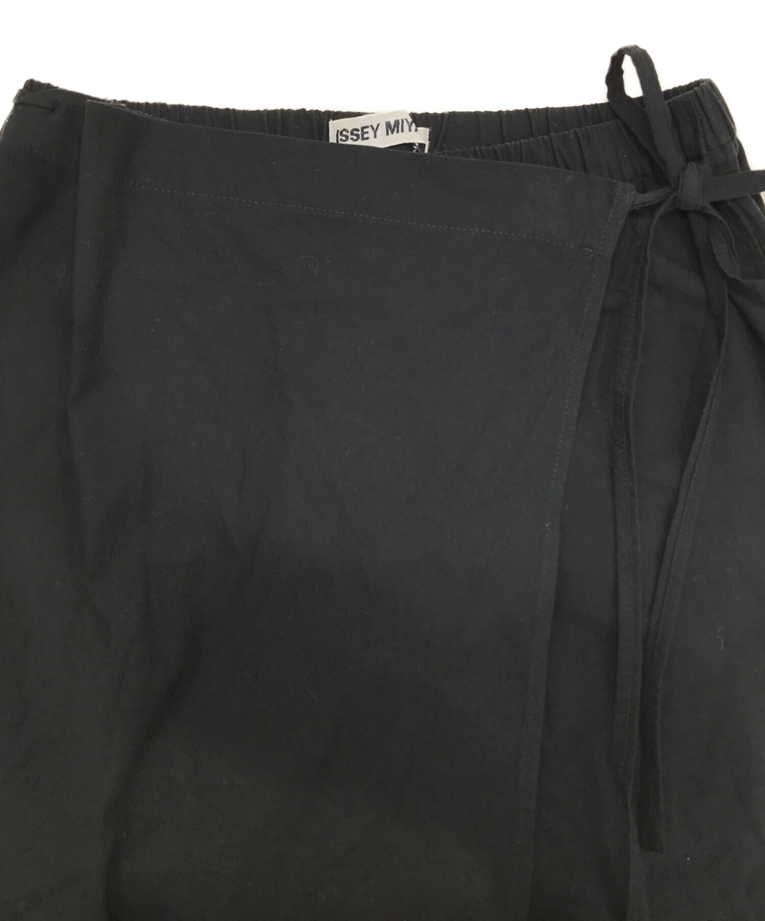中古・古着通販】ISSEY MIYAKE (イッセイミヤケ) ラップデザインワイド 