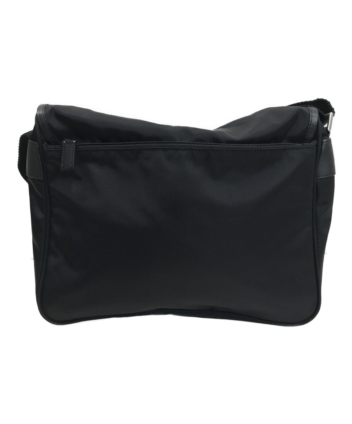 中古・古着通販】PRADA (プラダ) ミニメッセンジャーバッグ ブラック 