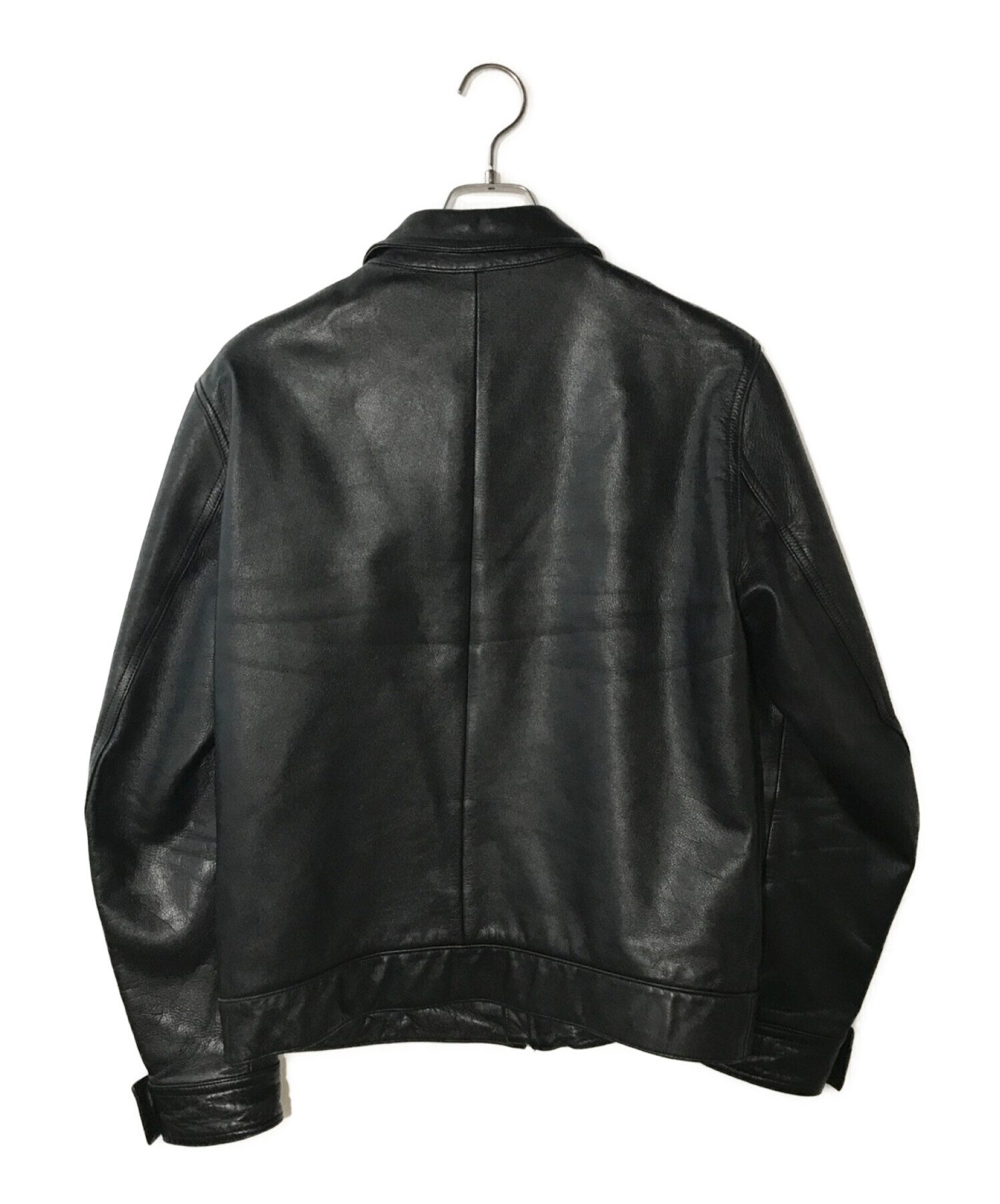中古・古着通販】WACKO MARIA (ワコマリア) レザージャケット ブラック 