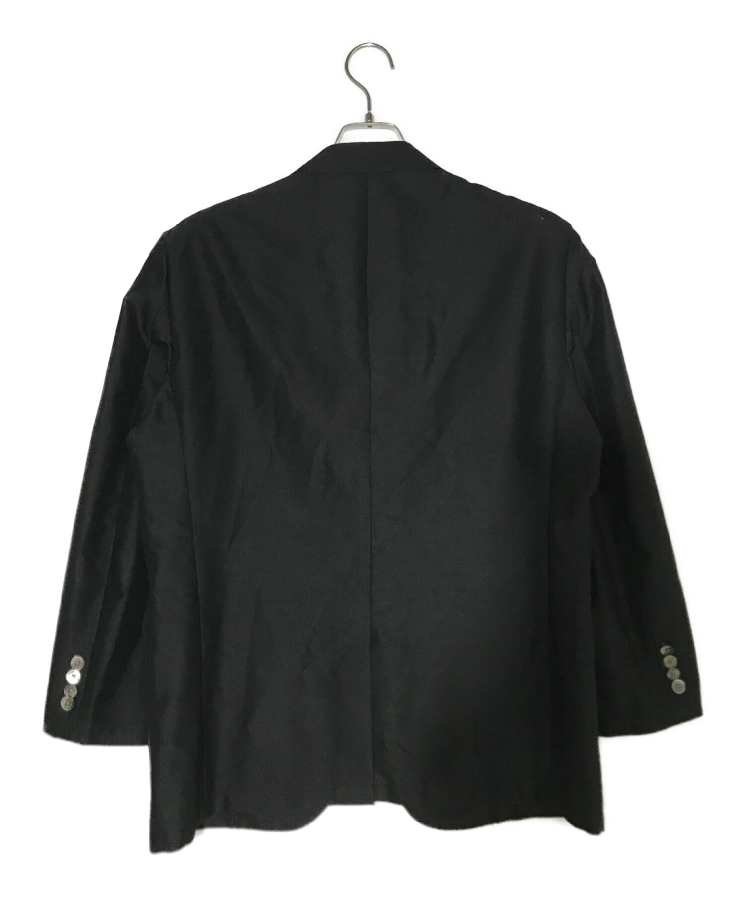 LANVIN COLLECTION (ランバンコレクション) 段返3Bテーラードジャケット ブラック サイズ:B50