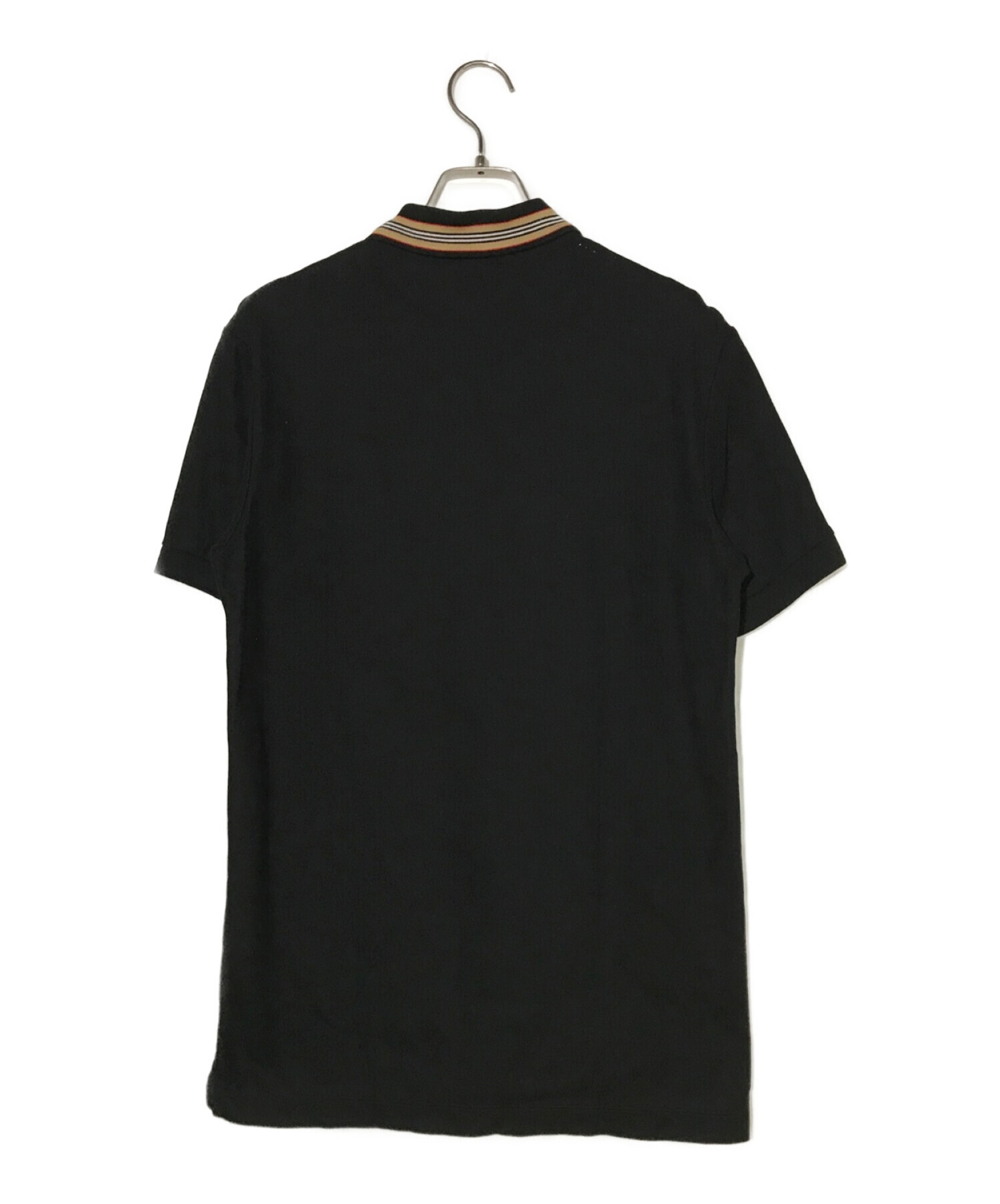 BURBERRY (バーバリー) ポロシャツ ブラック サイズ:S