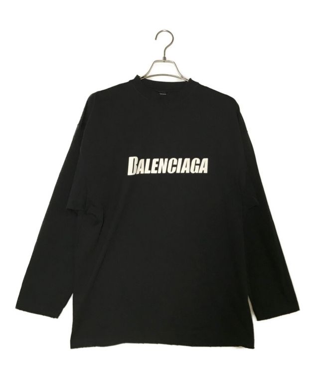 中古・古着通販】BALENCIAGA (バレンシアガ) ロゴロングスリーブ 
