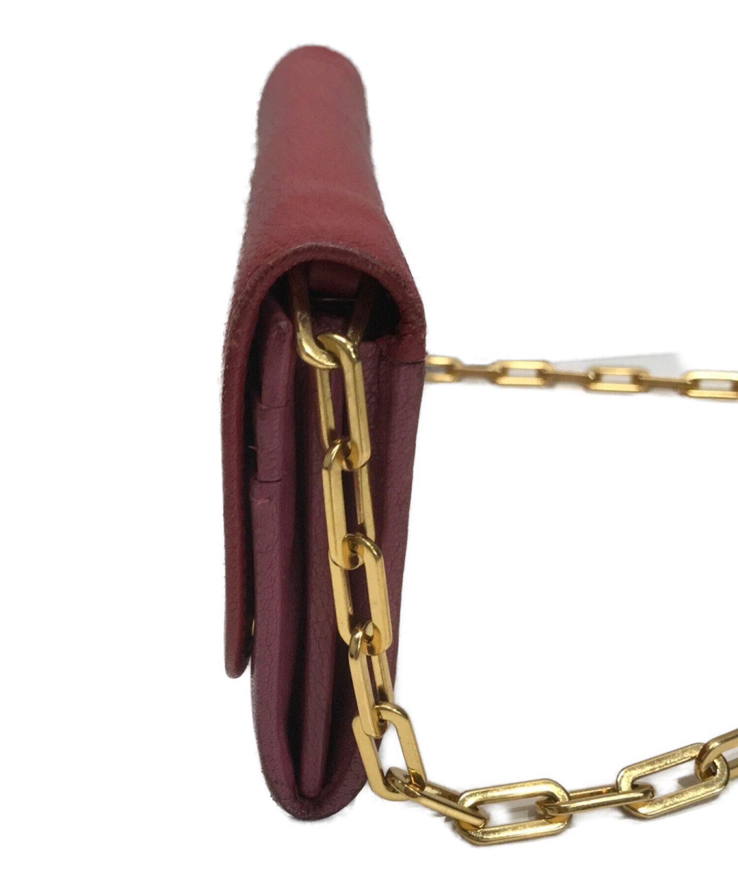 中古・古着通販】MIU MIU (ミュウミュウ) ショルダーウォレット レッド 