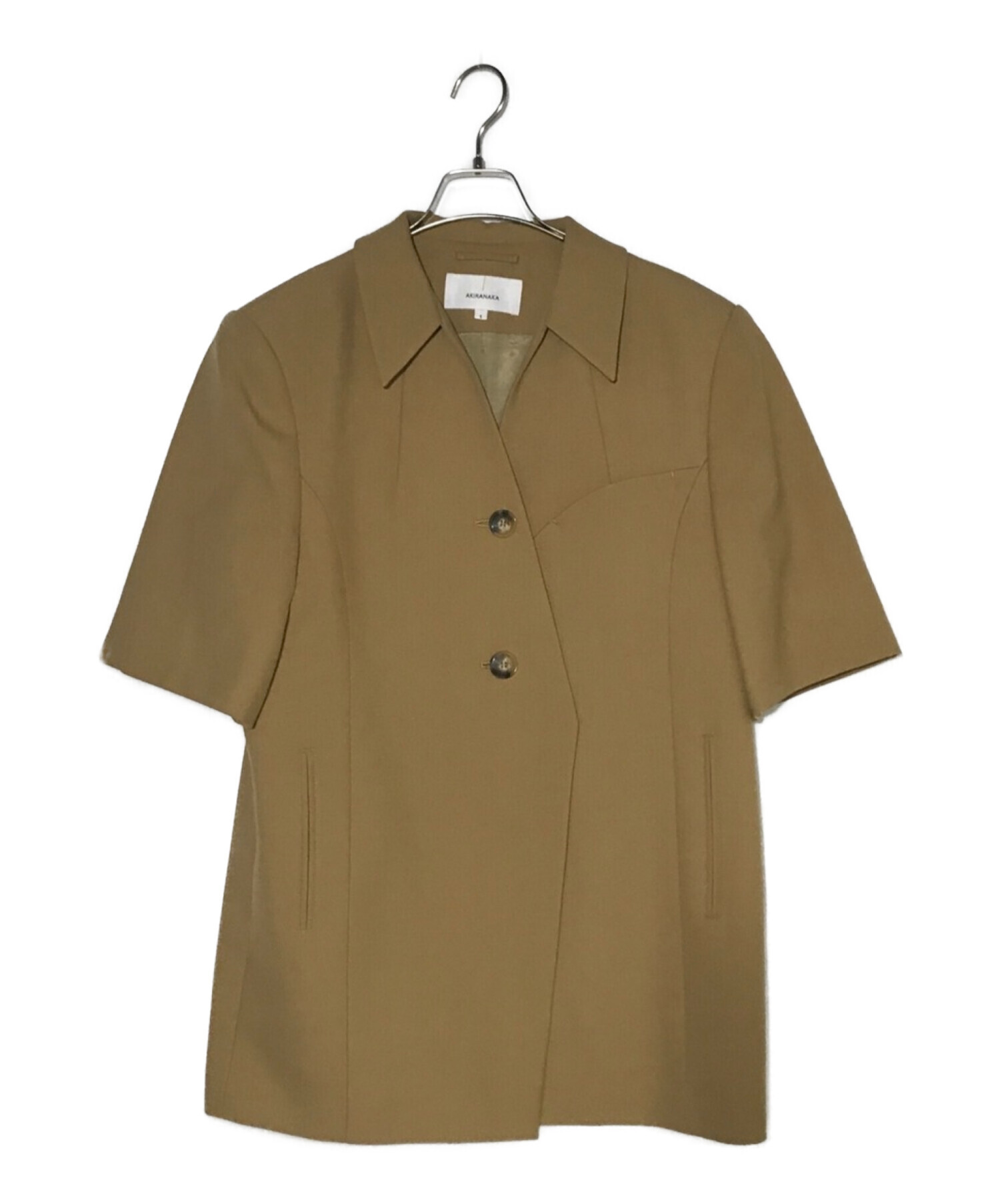 中古・古着通販】AKIRA NAKA (アキラナカ) HALF SLEEVE JACKET レッド 