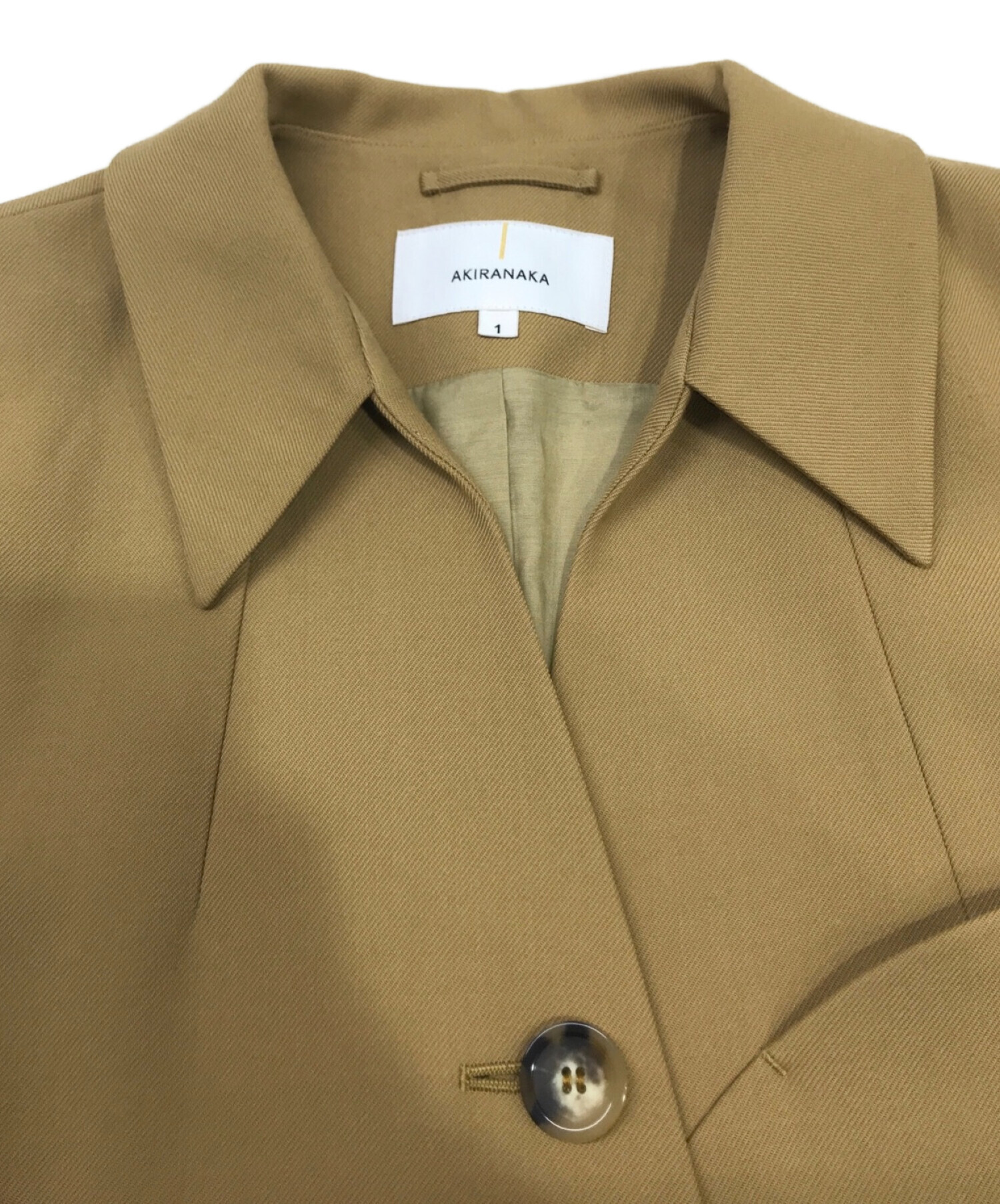 中古・古着通販】AKIRA NAKA (アキラナカ) HALF SLEEVE JACKET レッド 