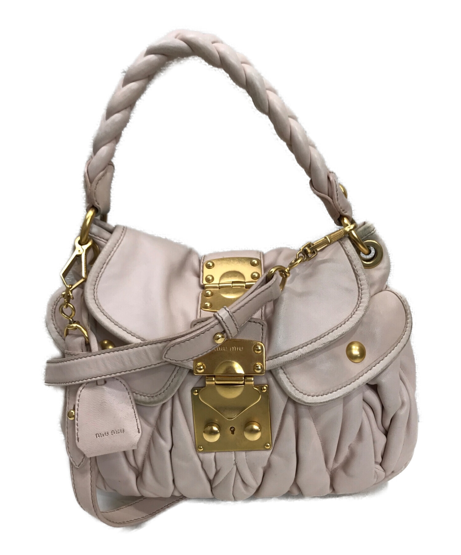 中古・古着通販】MIU MIU (ミュウミュウ) マテラッセルックス ギャザー 