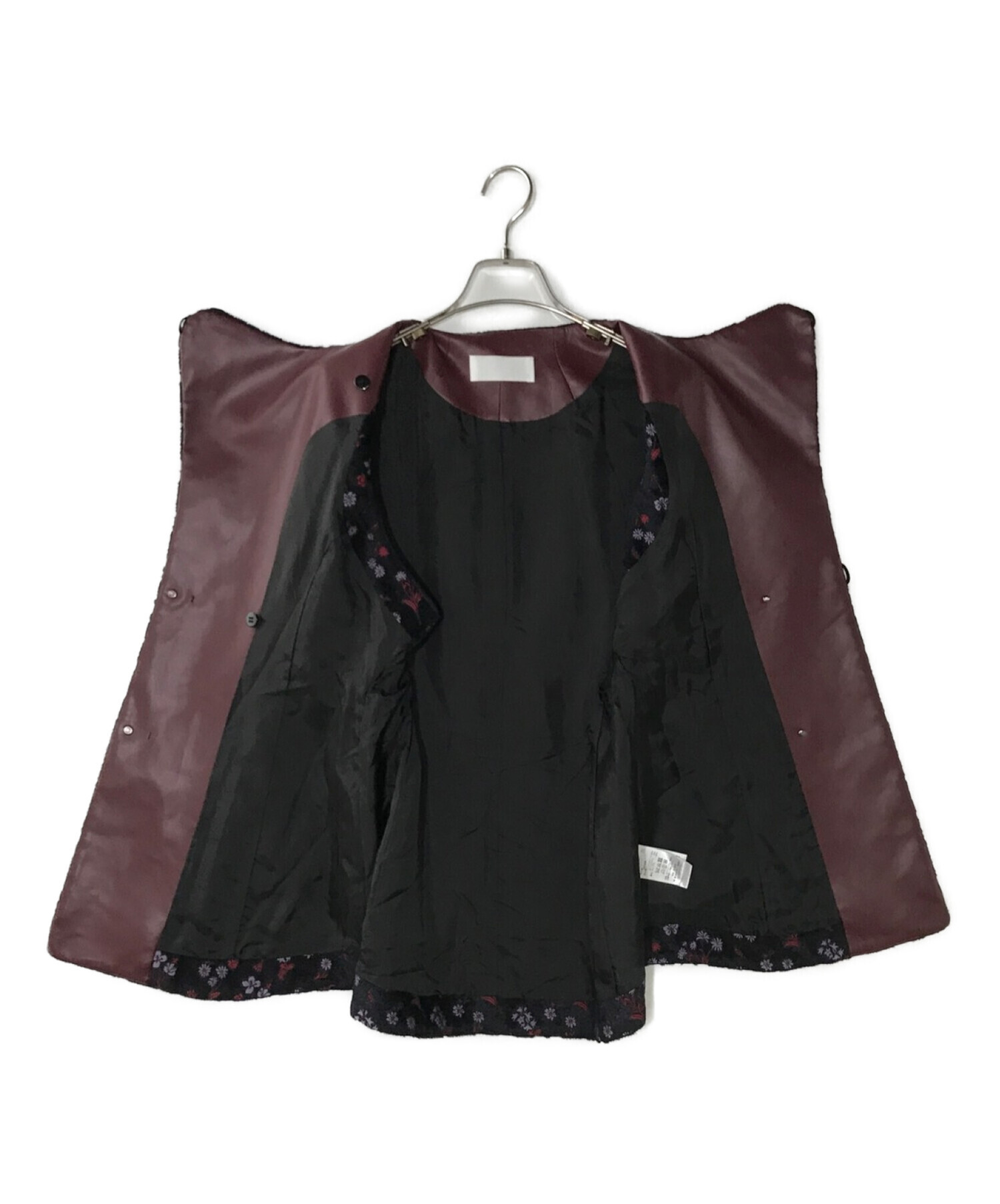 中古・古着通販】mame kurogouchi (マメクロゴウチ) FLORAL JACQUARD 