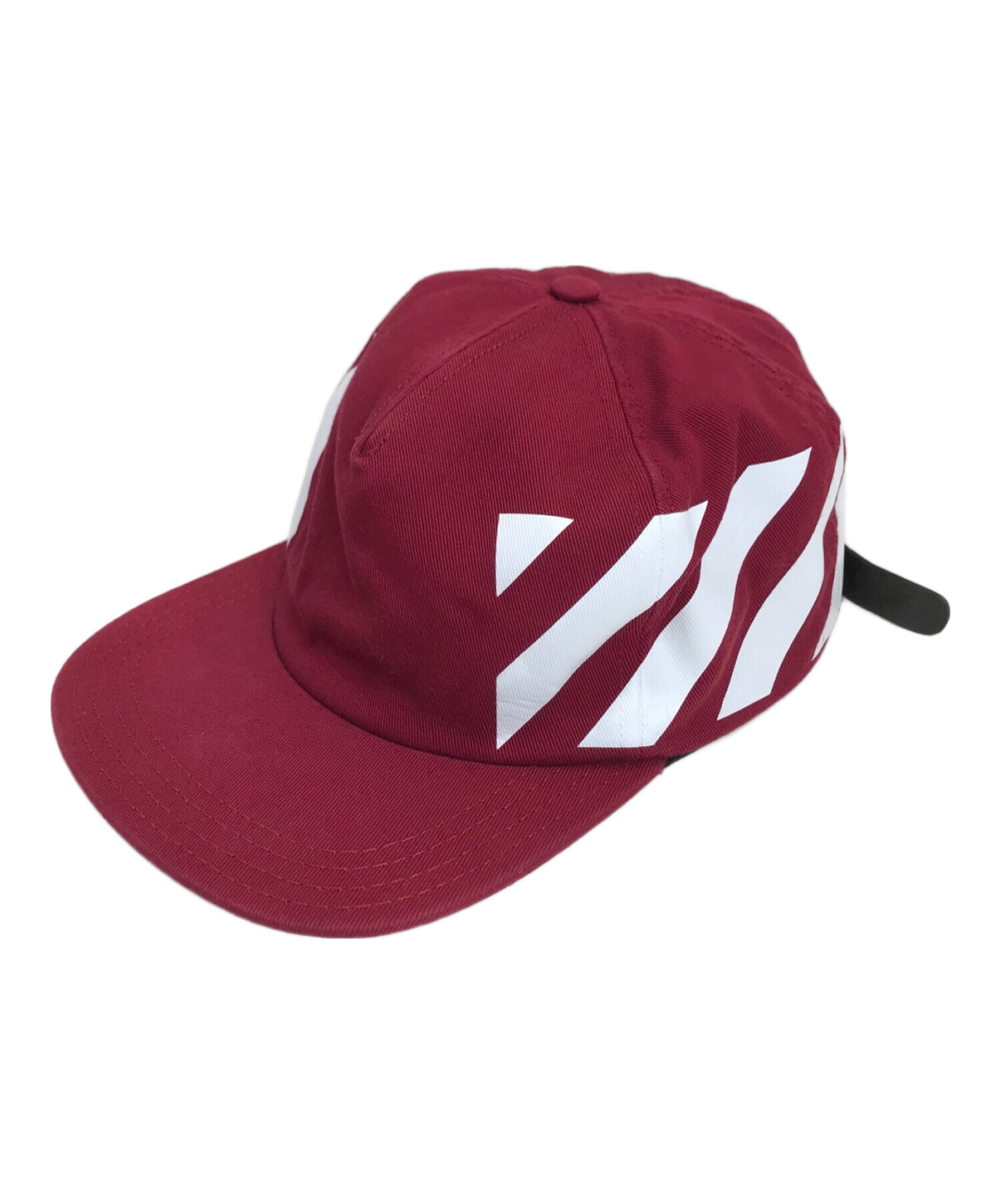 中古・古着通販】OFFWHITE (オフホワイト) キャップ ボルドー 